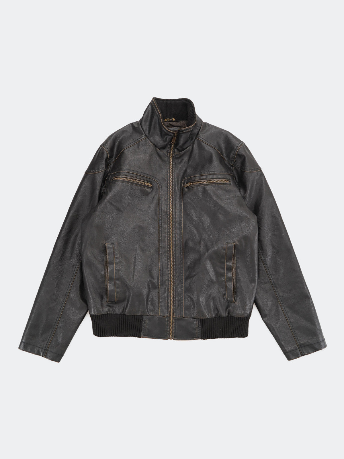 GUESS fake leather jacket