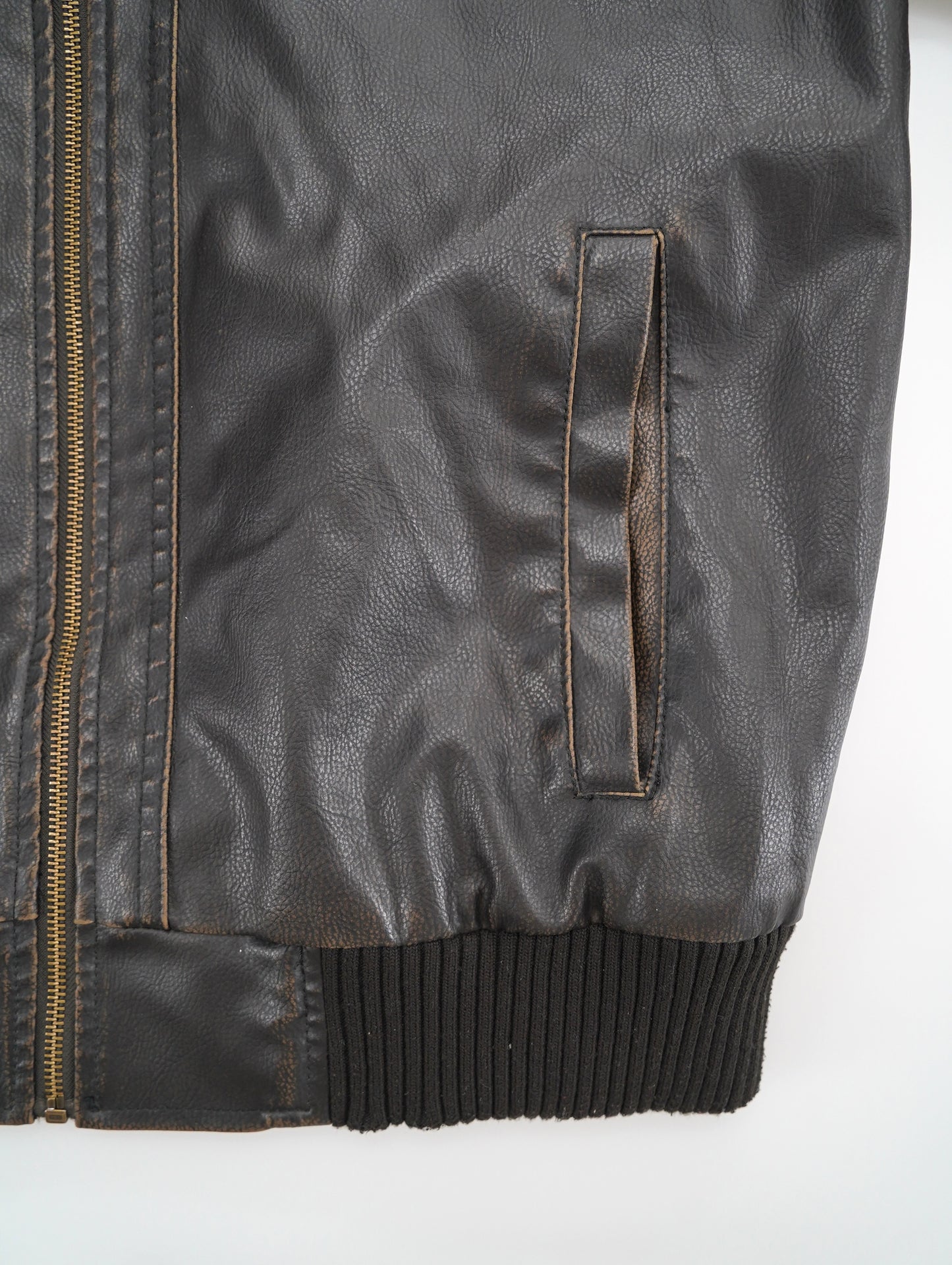 GUESS fake leather jacket