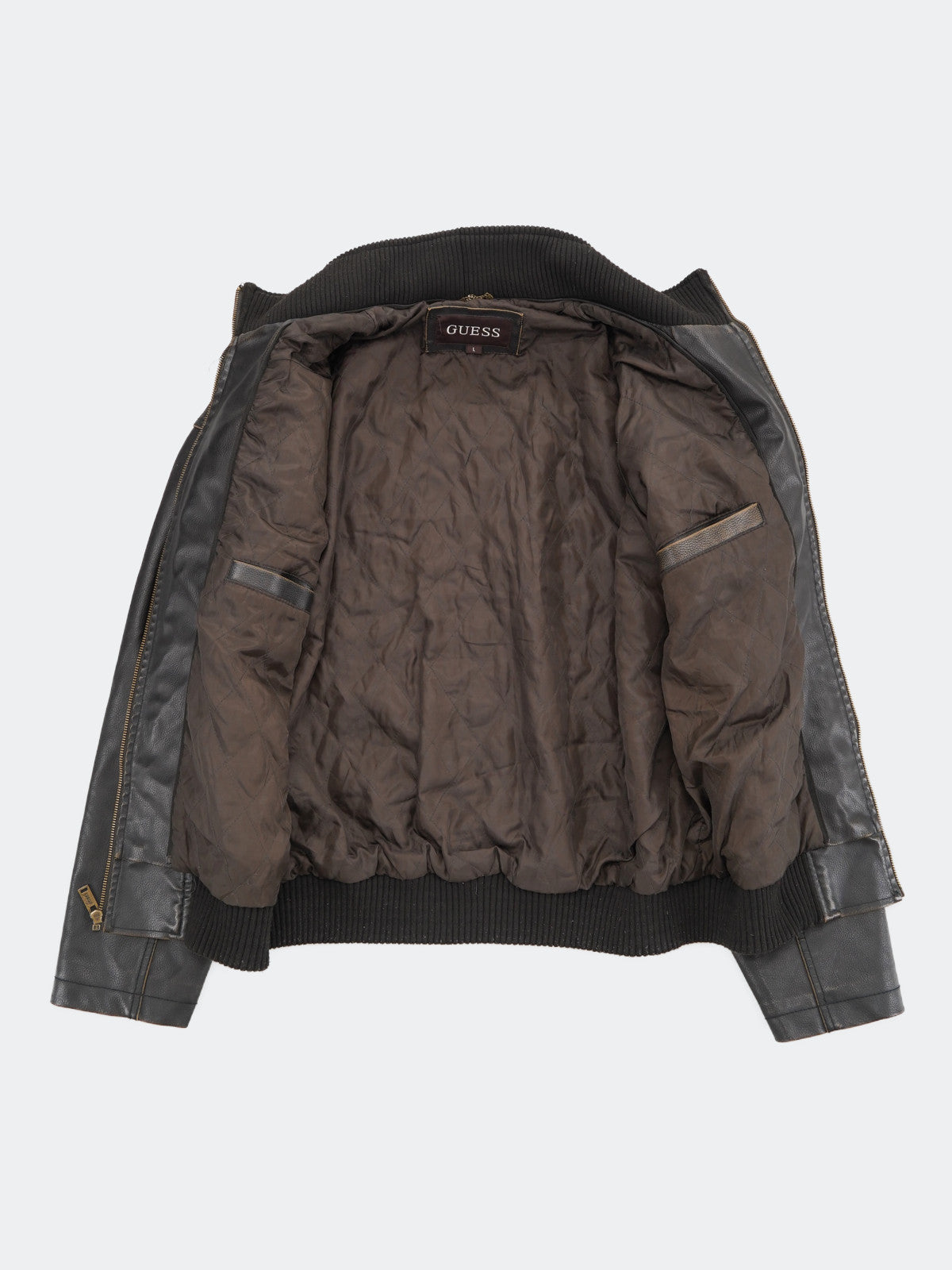 GUESS fake leather jacket