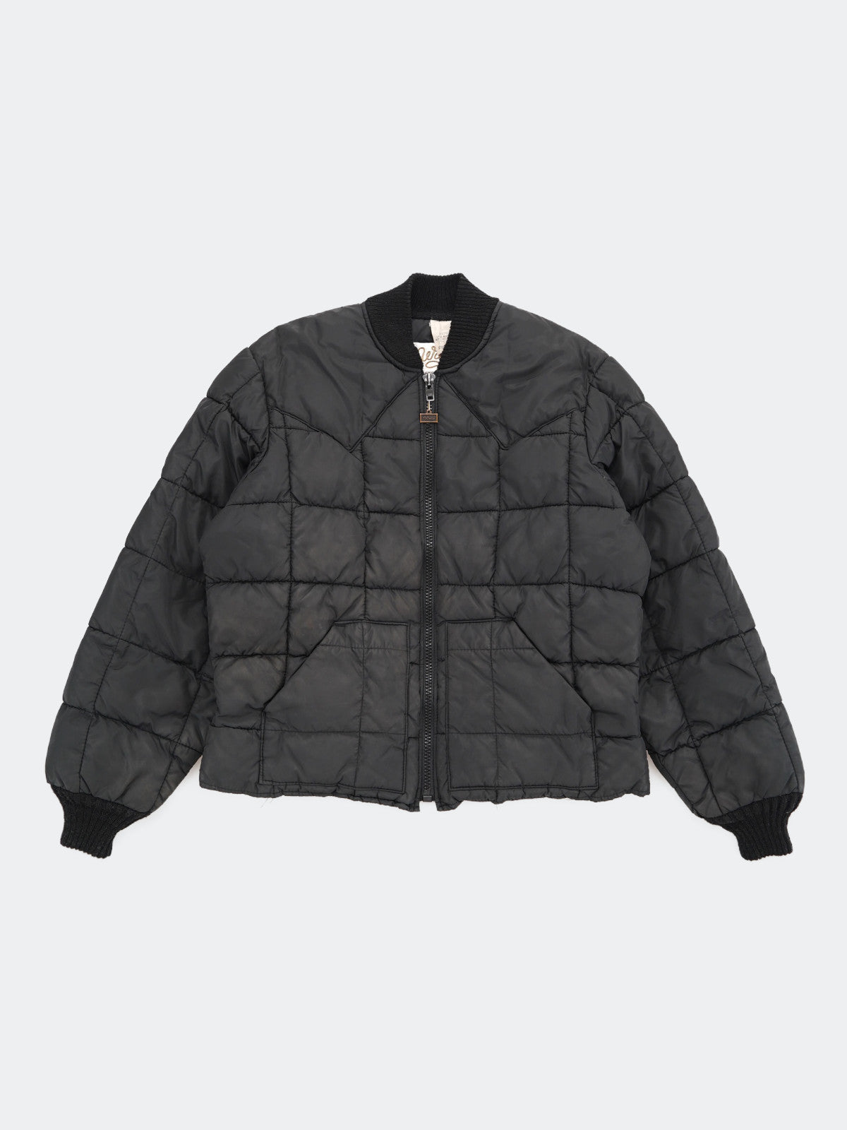 90s quilting down jacket