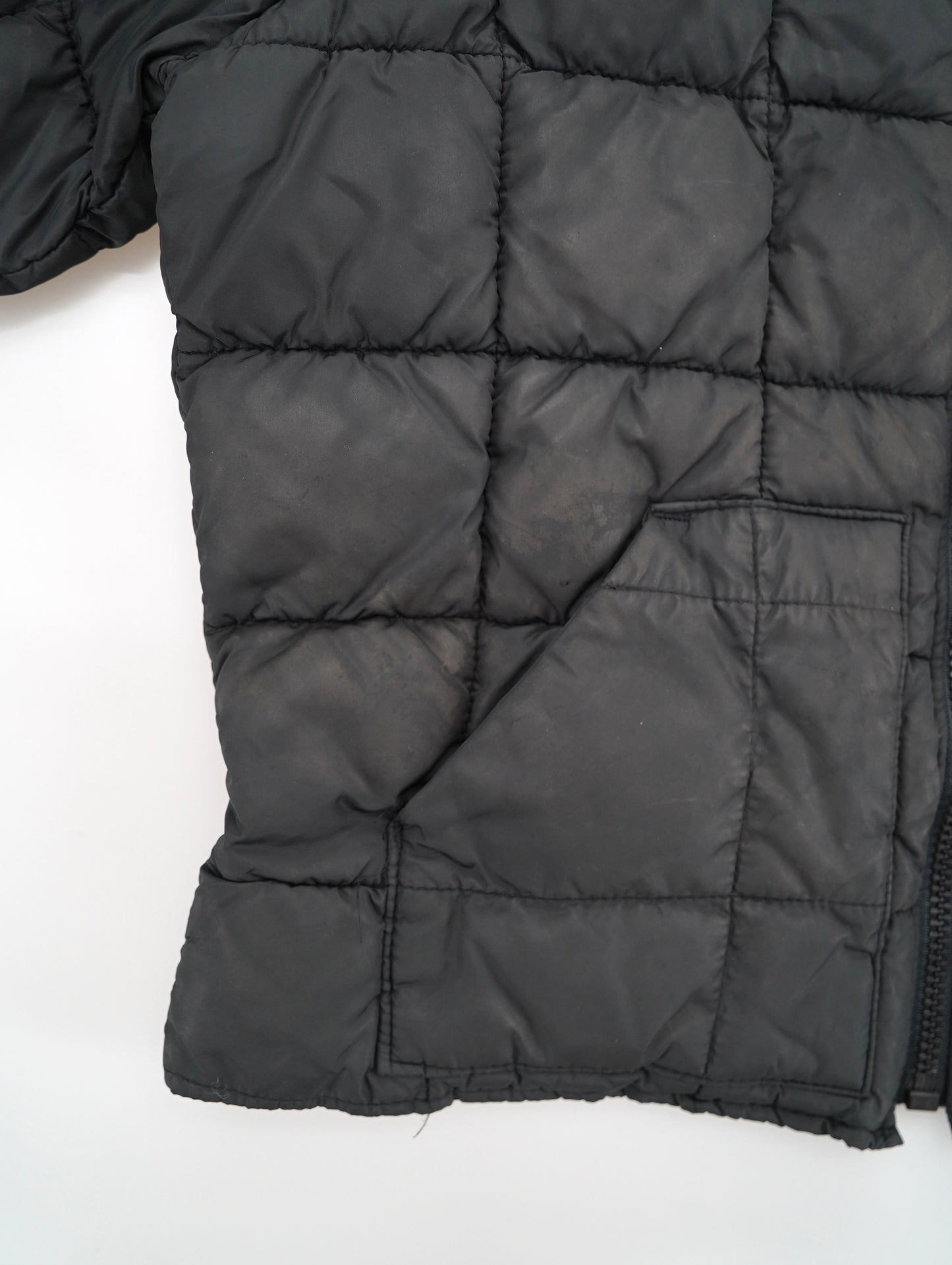 90s quilting down jacket