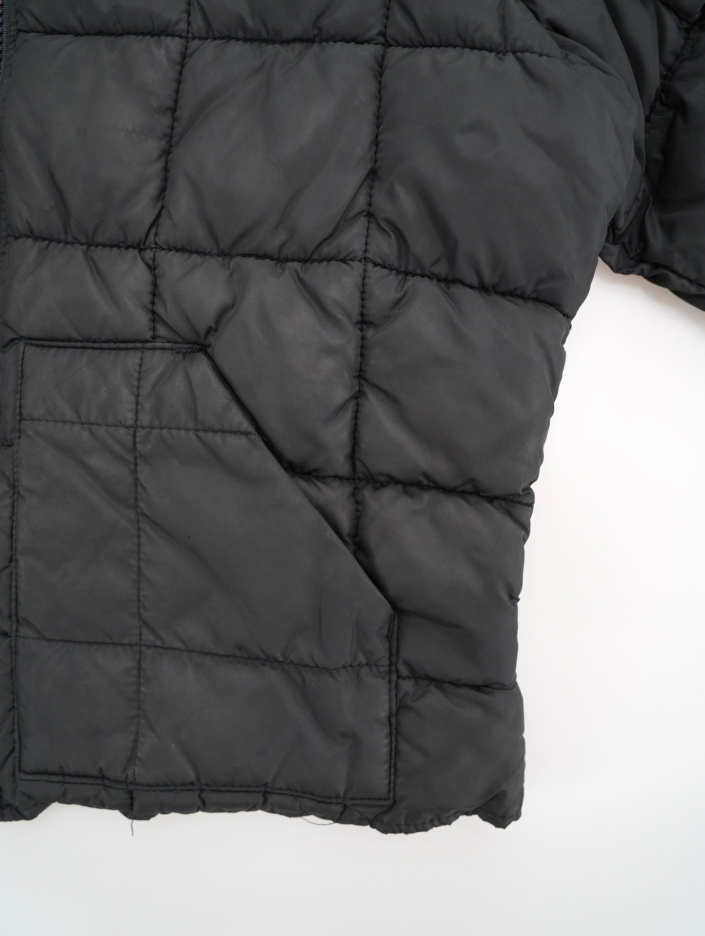 90s quilting down jacket