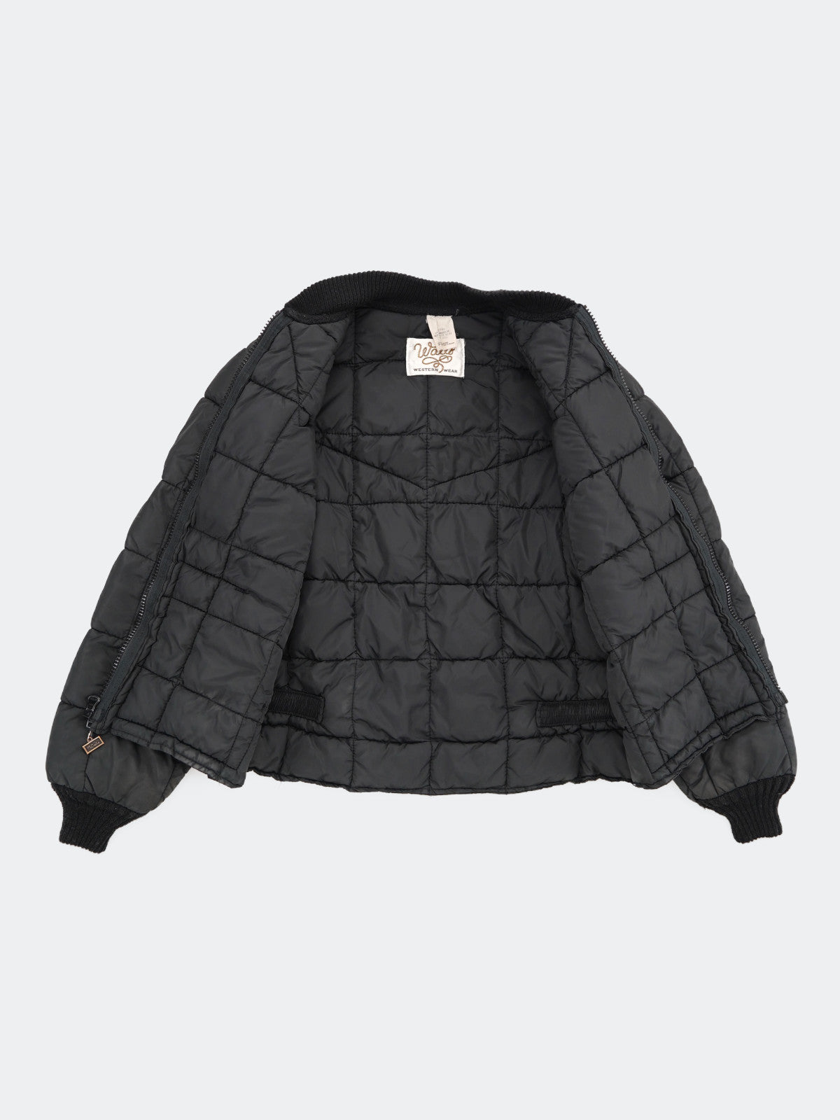 90s quilting down jacket