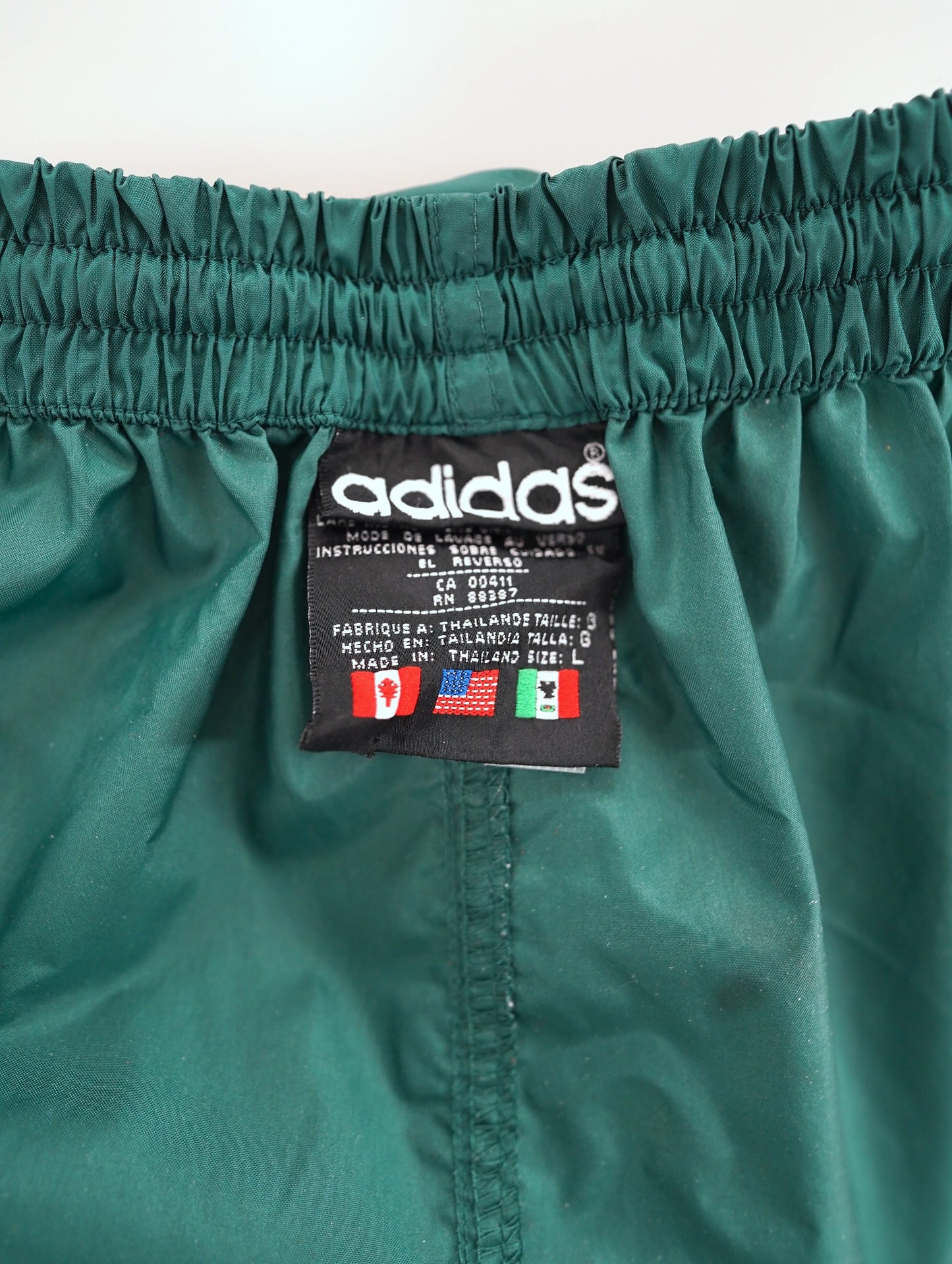 90s adidas nylon pants