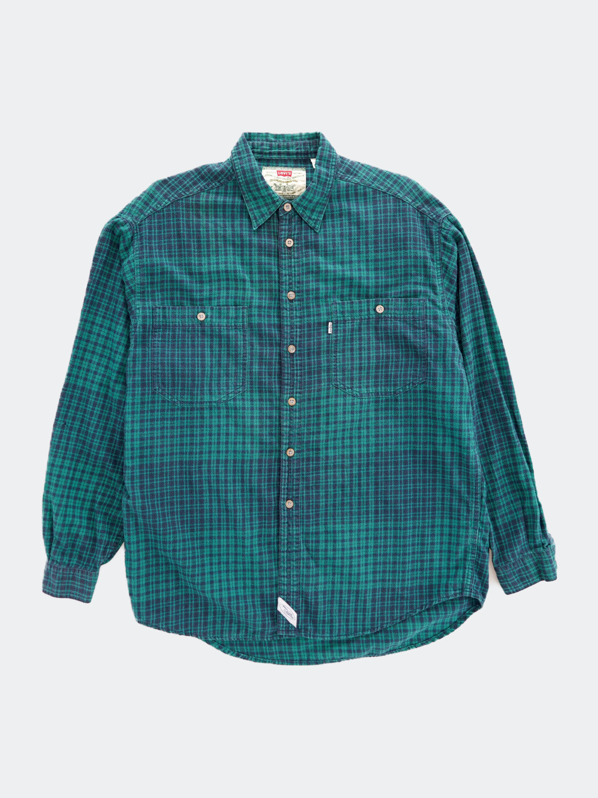 90s Levi's check shirt