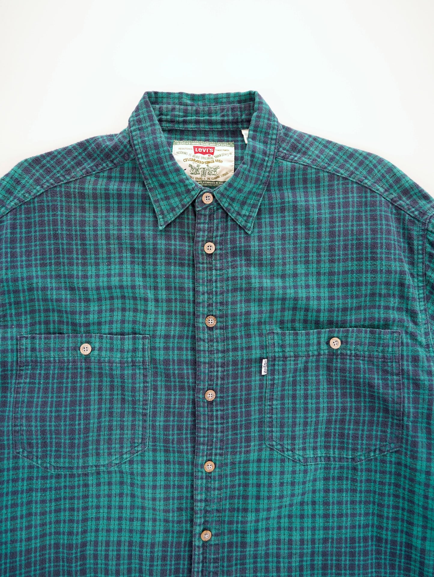 90s Levi's check shirt