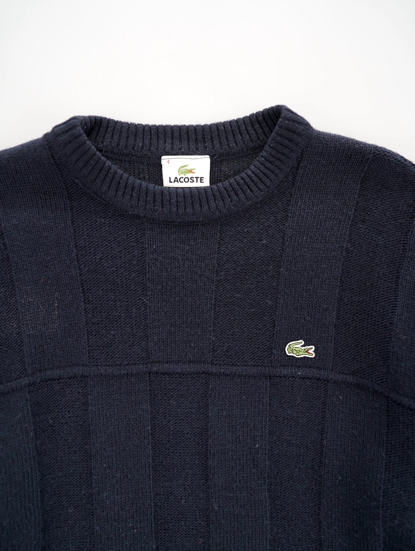 90s-00s LACOSTE stripe sweater