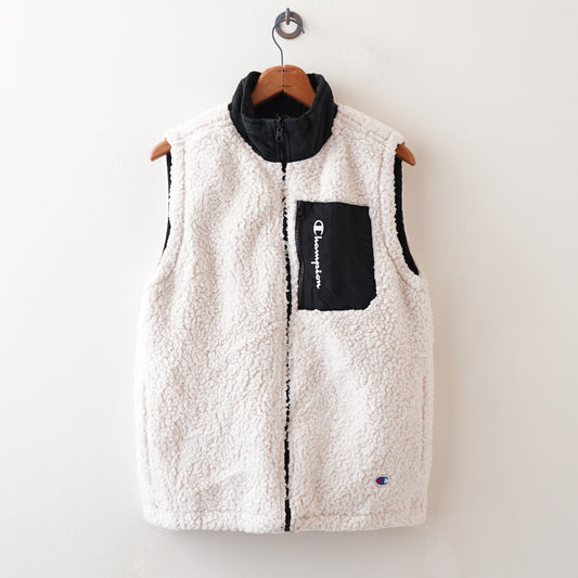 Champion Reversible boa vest