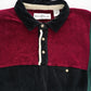 velvet long sleeve polo shirt