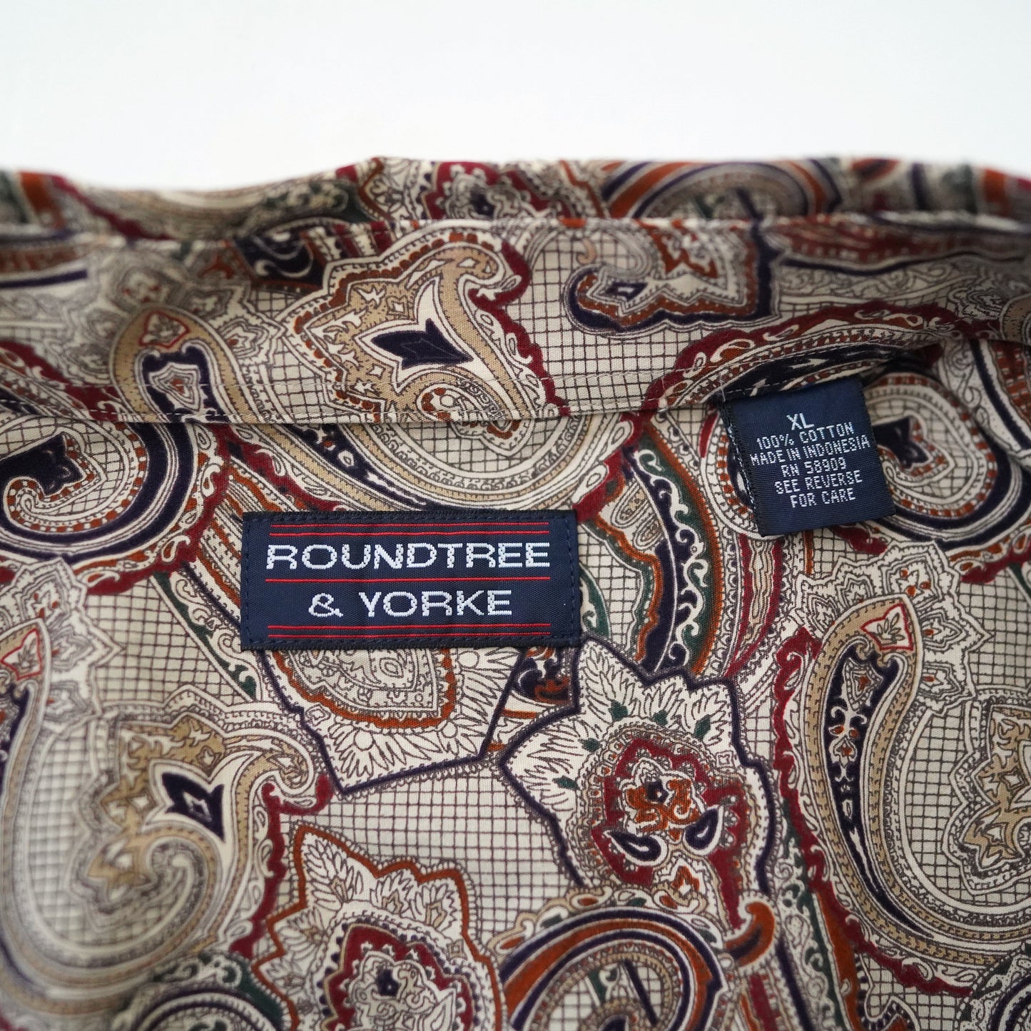 90s Paisley pattern shirt