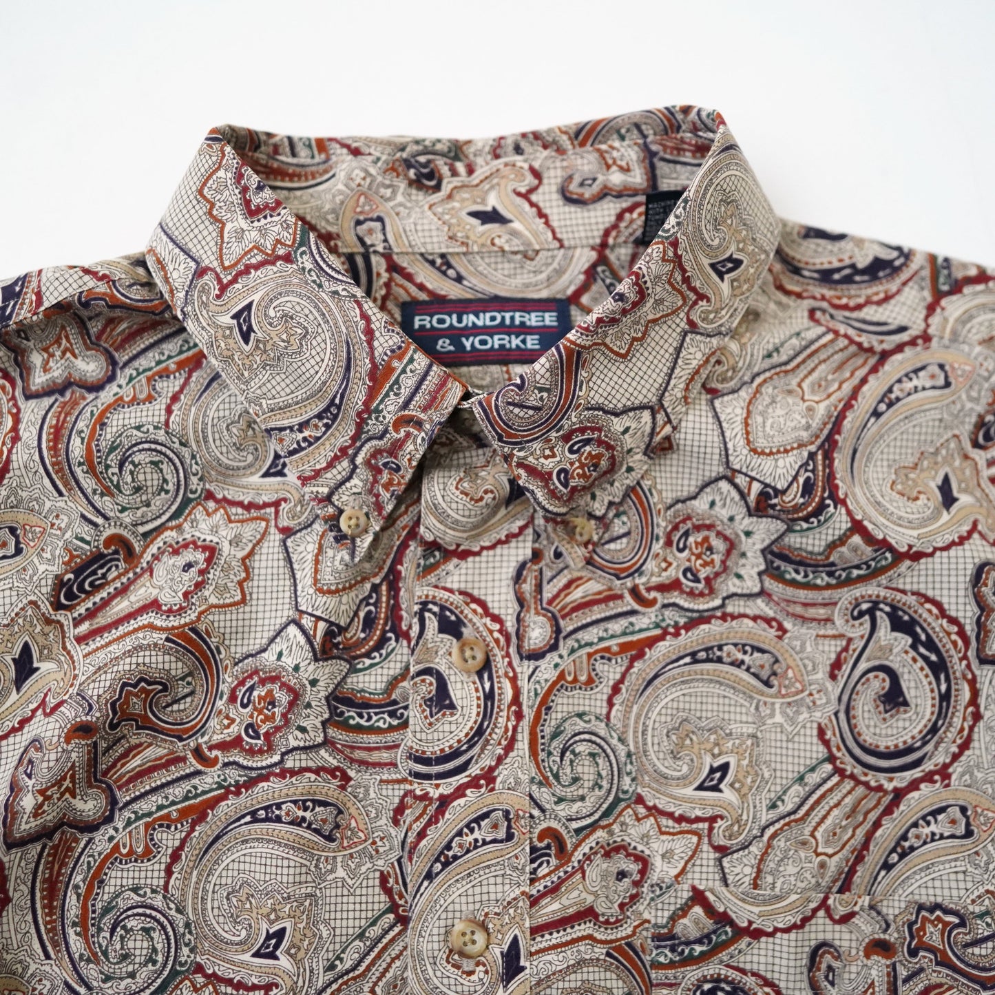 90s Paisley pattern shirt