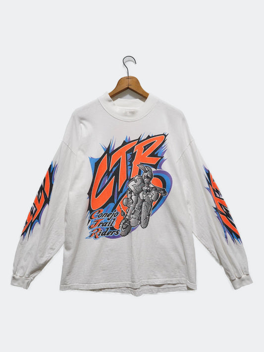 90s racing animal long tee