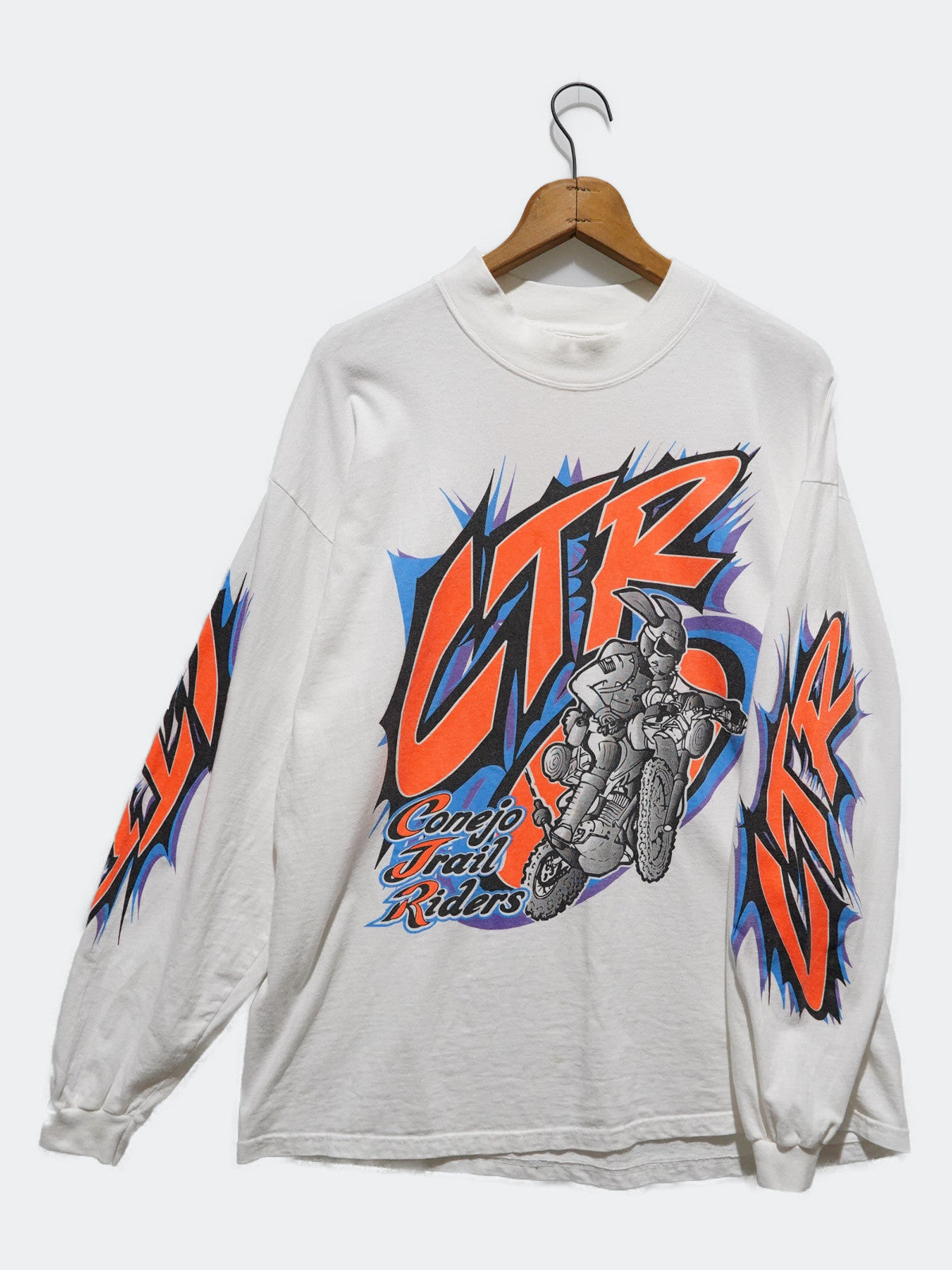 90s racing animal long tee