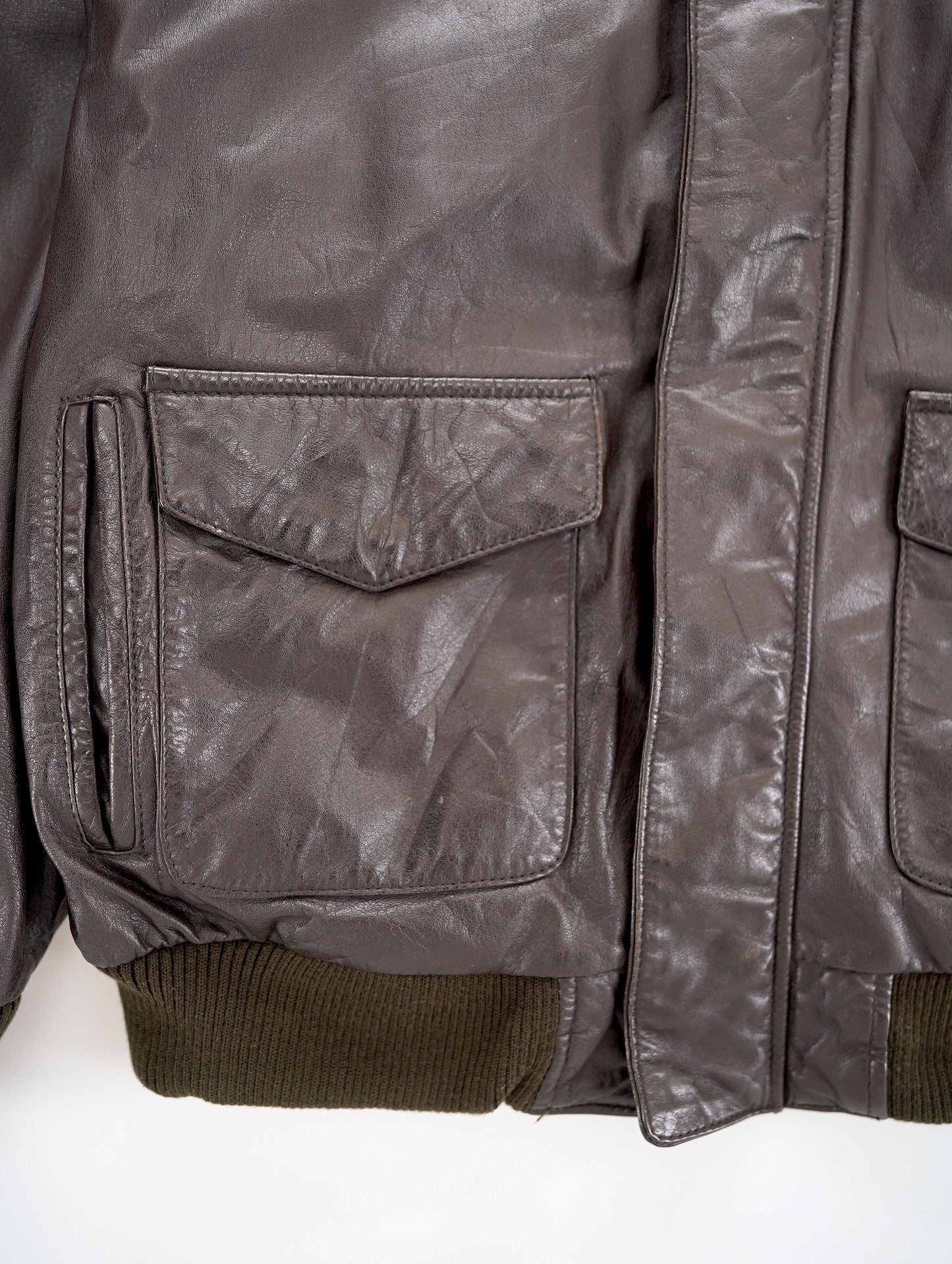 90s ARMY-AIR FORCE FLIGHT JACKET