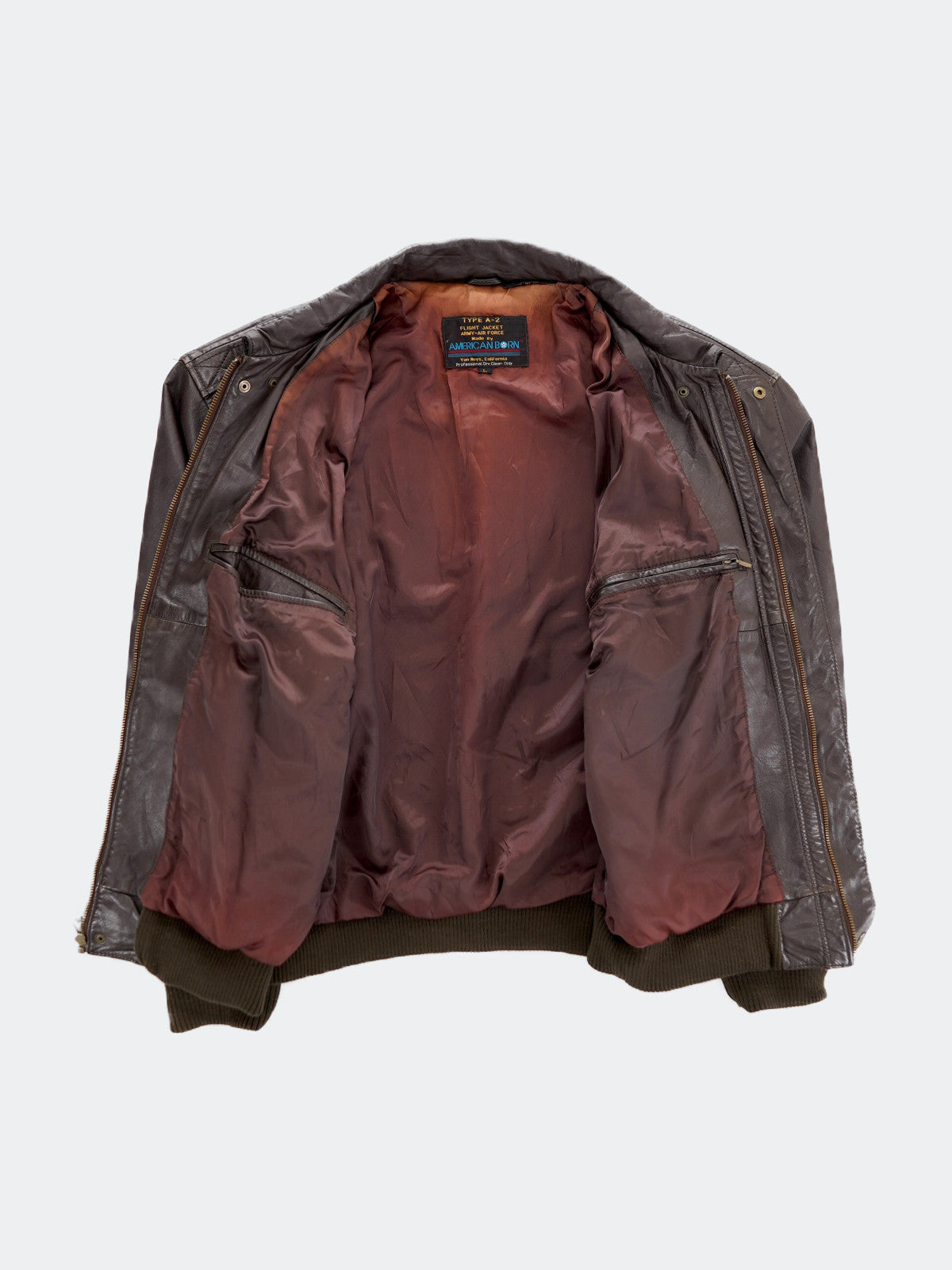 90s ARMY-AIR FORCE FLIGHT JACKET