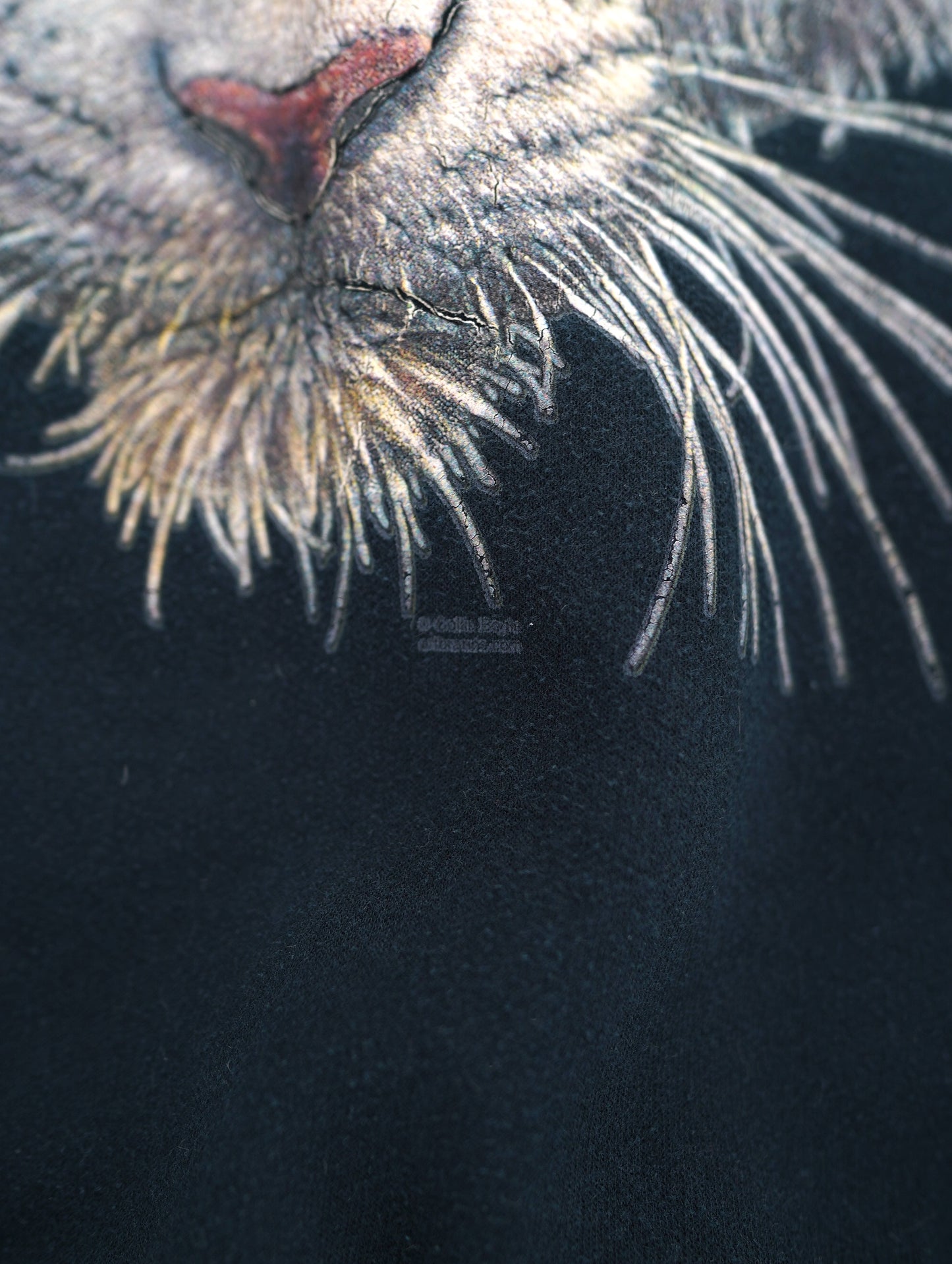 90s animal print sweat