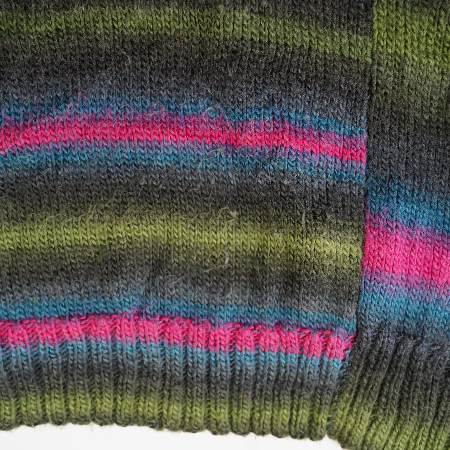 knit gradient cardigan