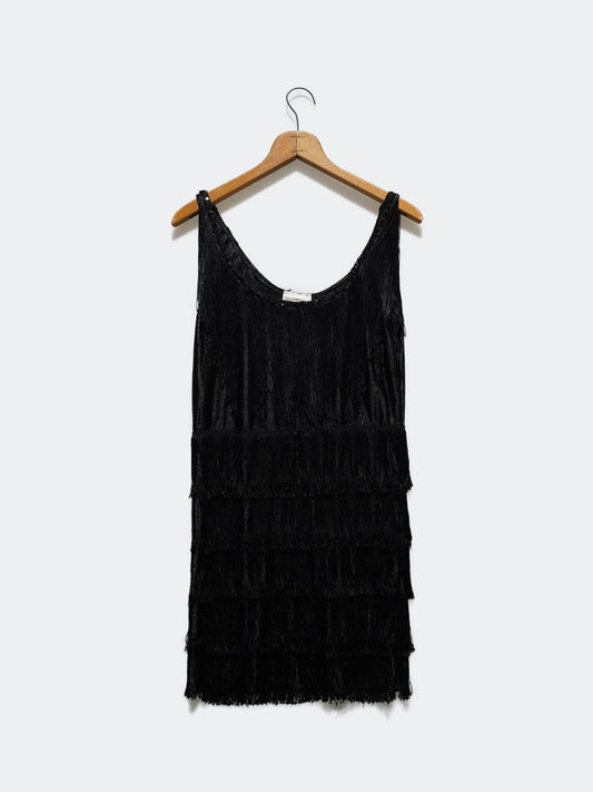 Fringe sleeveless dress