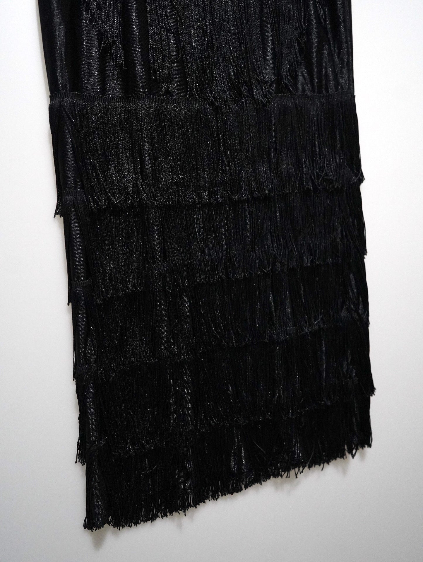 Fringe sleeveless dress