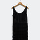 Fringe sleeveless dress