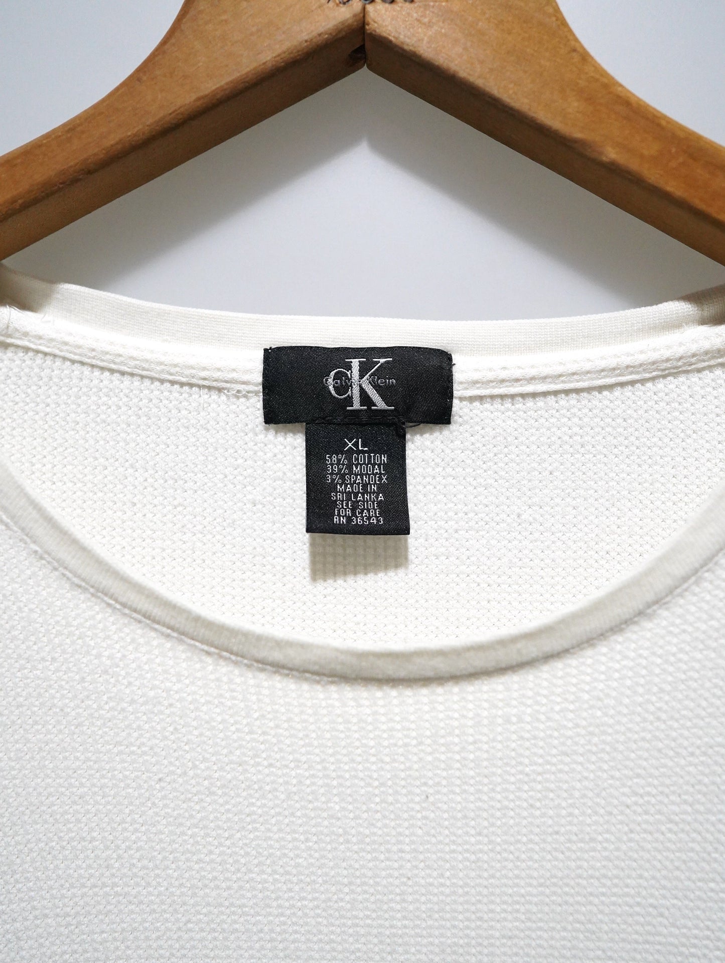 Calvin Klein thermal long tee