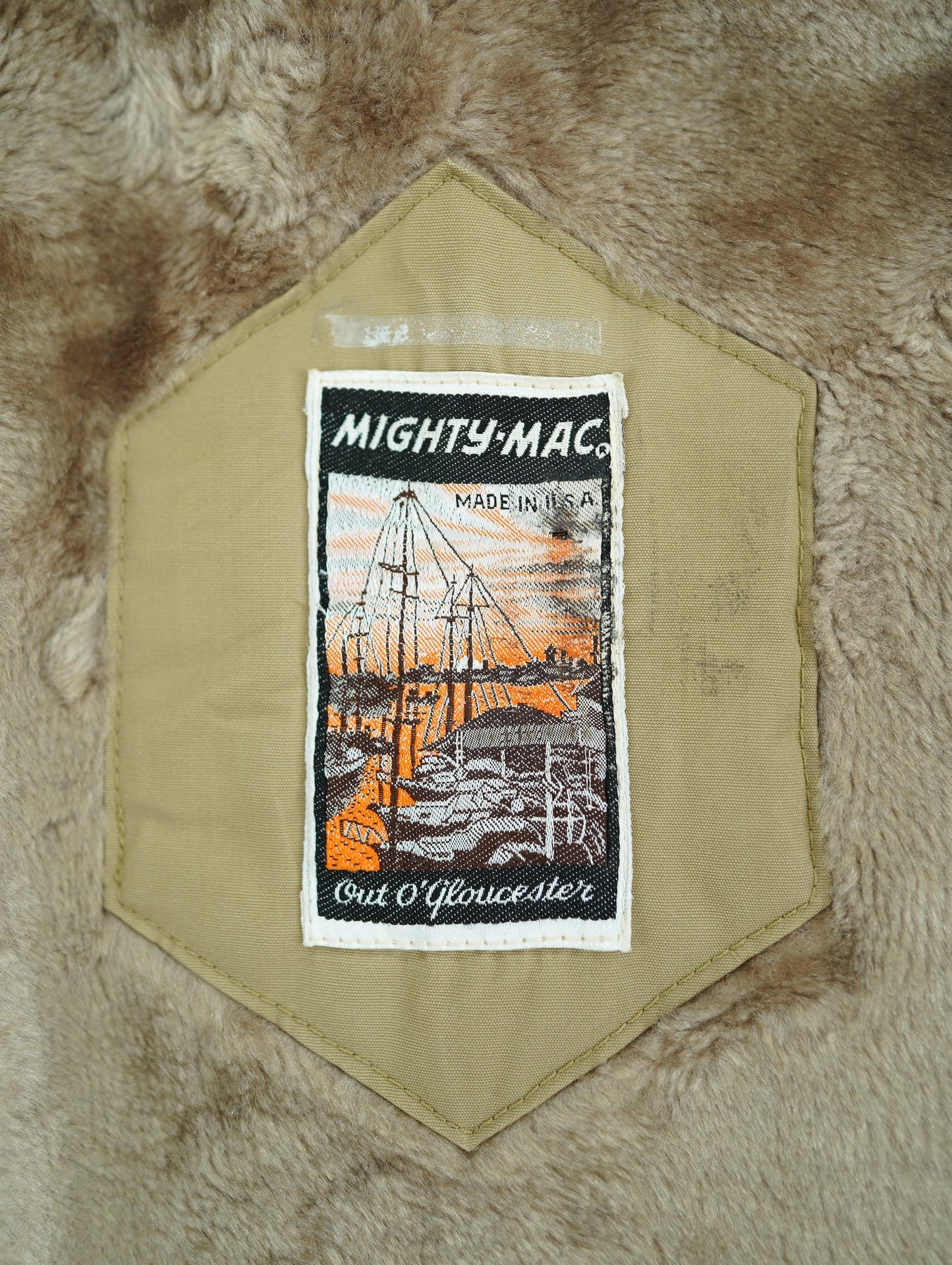 60s-70s Mighty Mac fur jacket