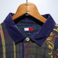 90s TOMMY HILFIGER check polo shirt