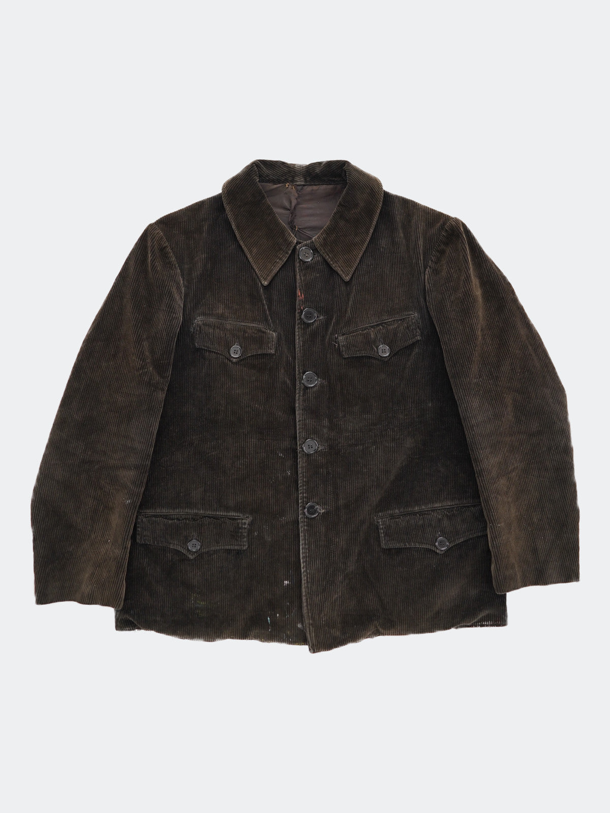 40s-50s French corduroy hunting jacket