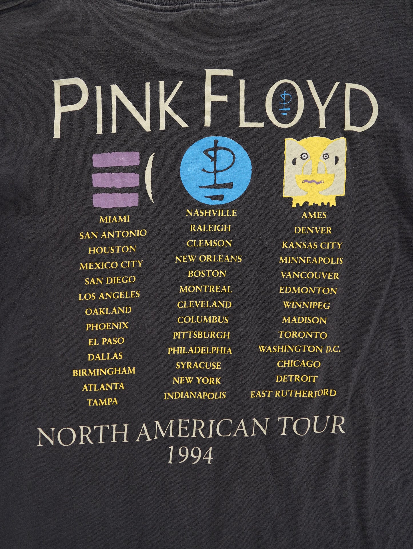Pink Floyd 1994 tour tee