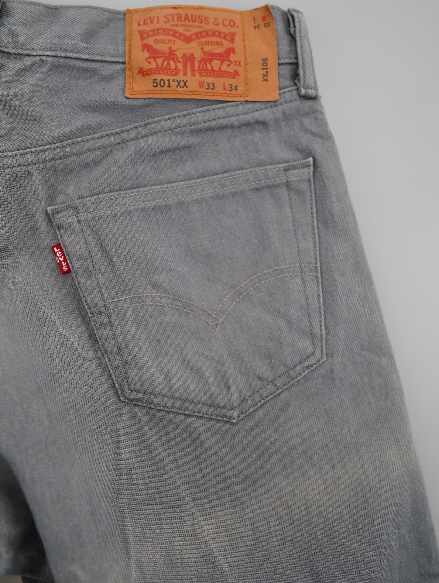 501XX Levi's denim pants