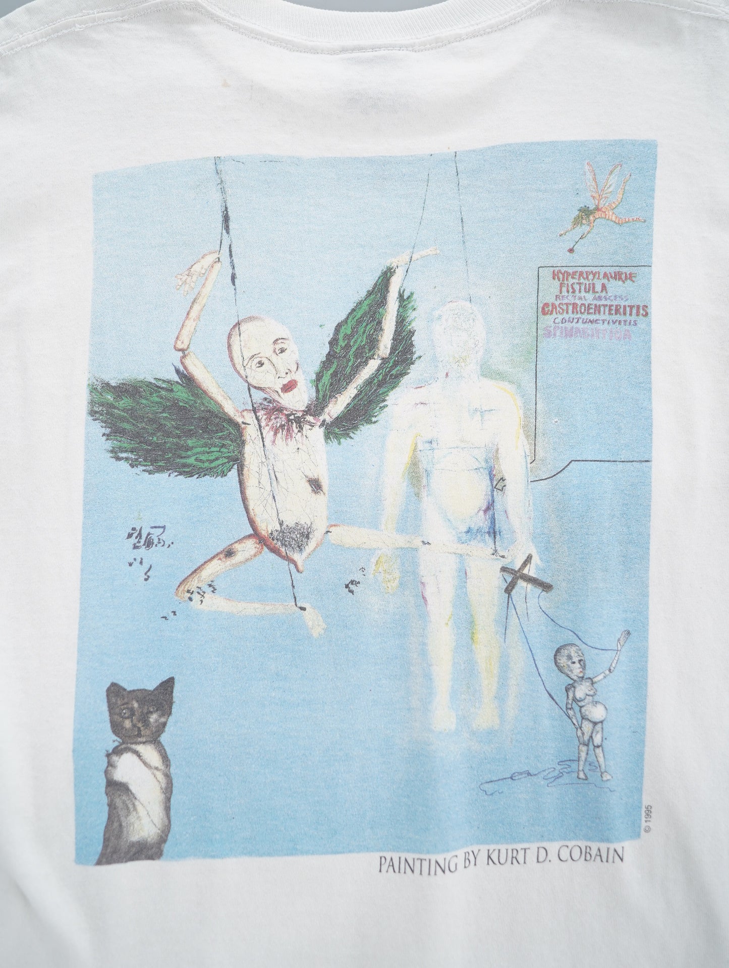 1995 Kurt Cobain RIP tee