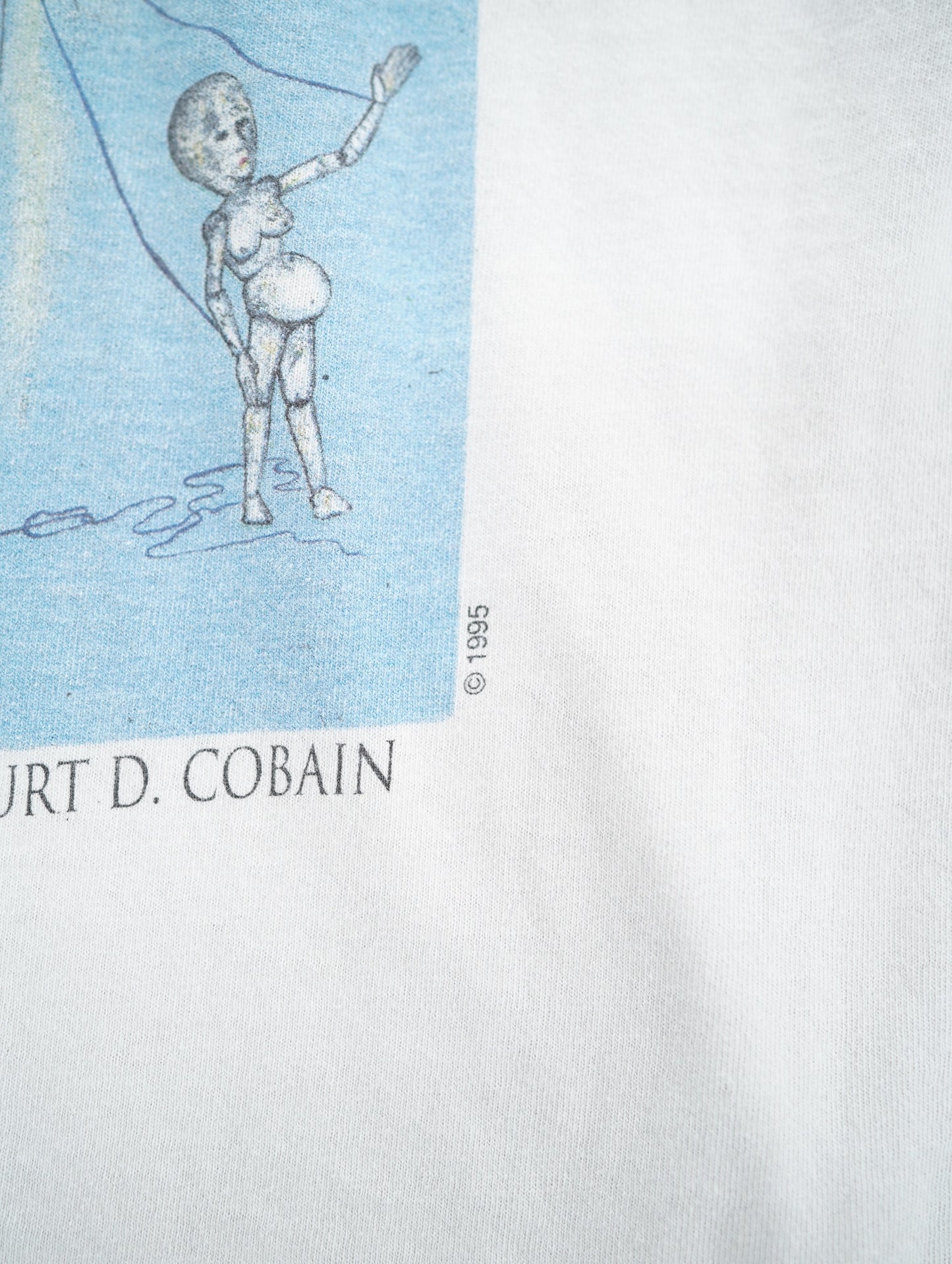 1995 Kurt Cobain RIP tee