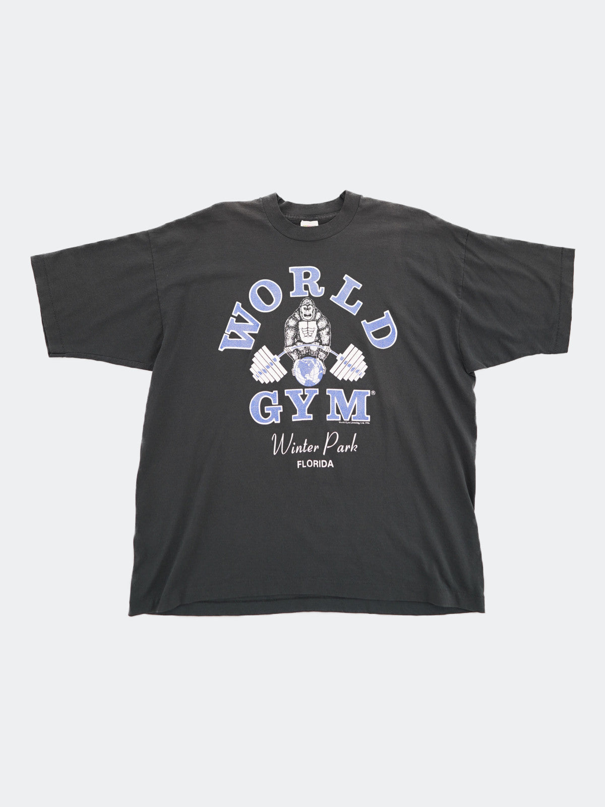 90s world gym tee