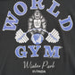 90s world gym tee