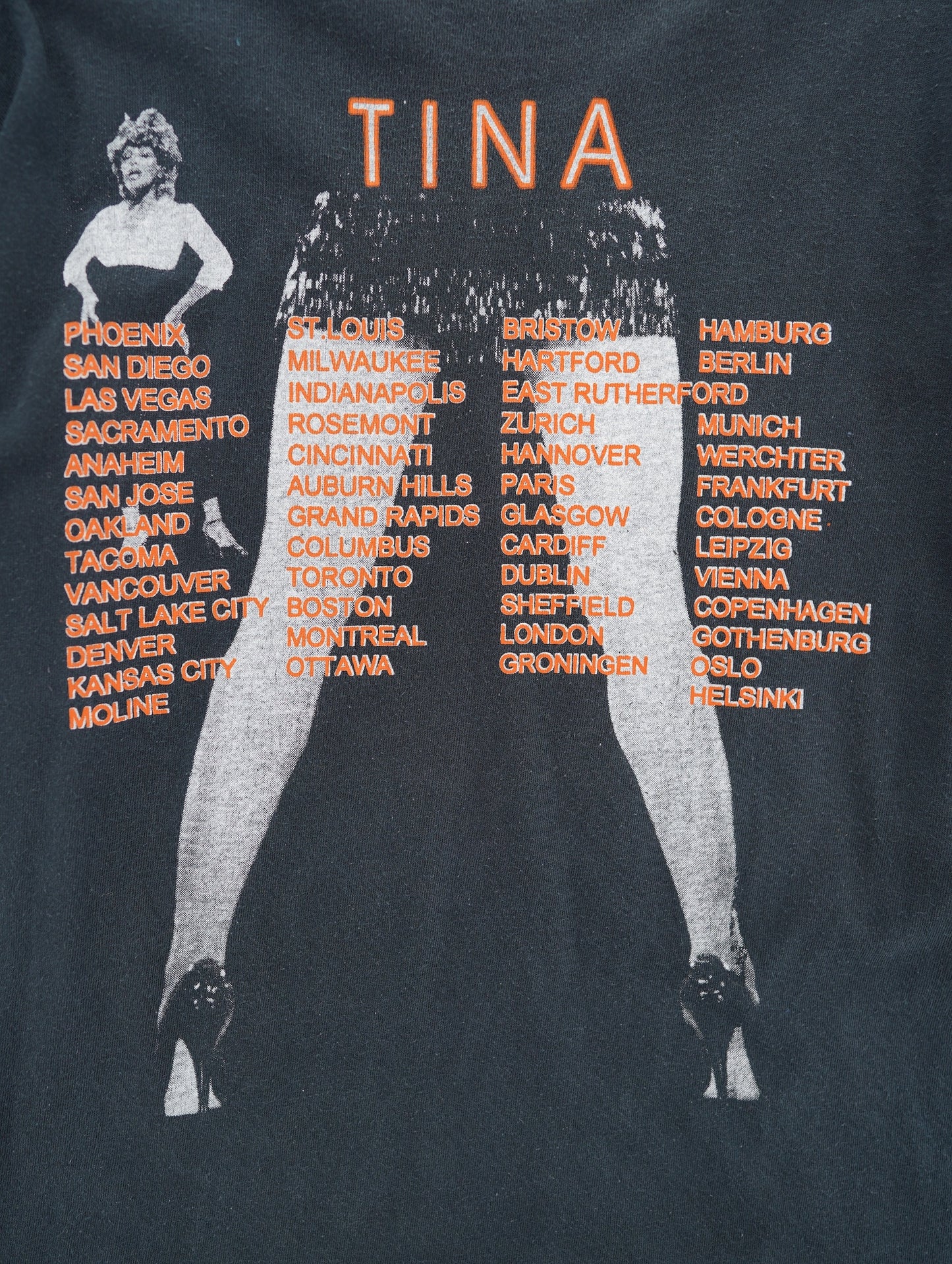 00s Tina Turner tour long tee