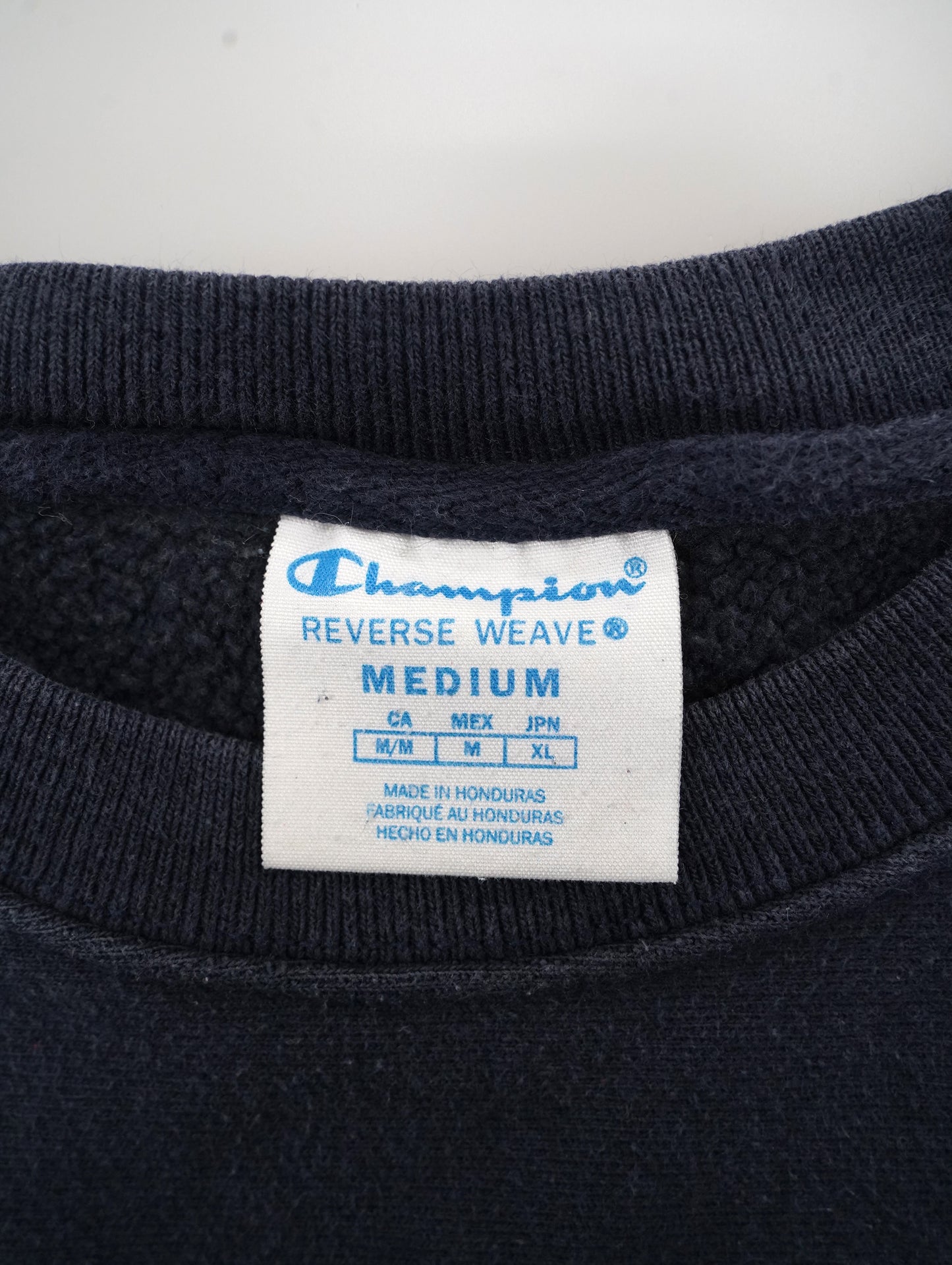 Champion navy sweat shirts