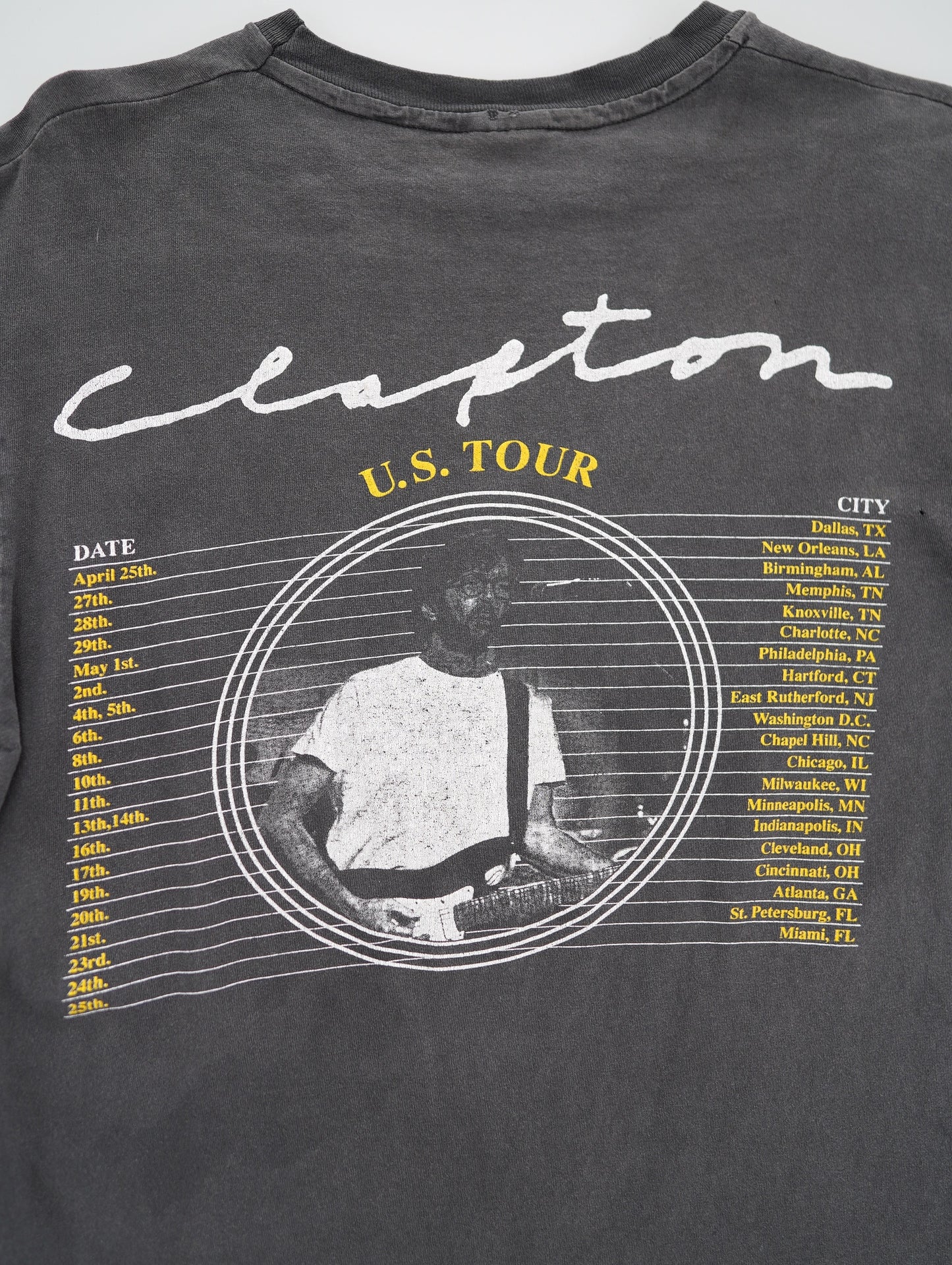 90s ERIC CLAPTON tour tee