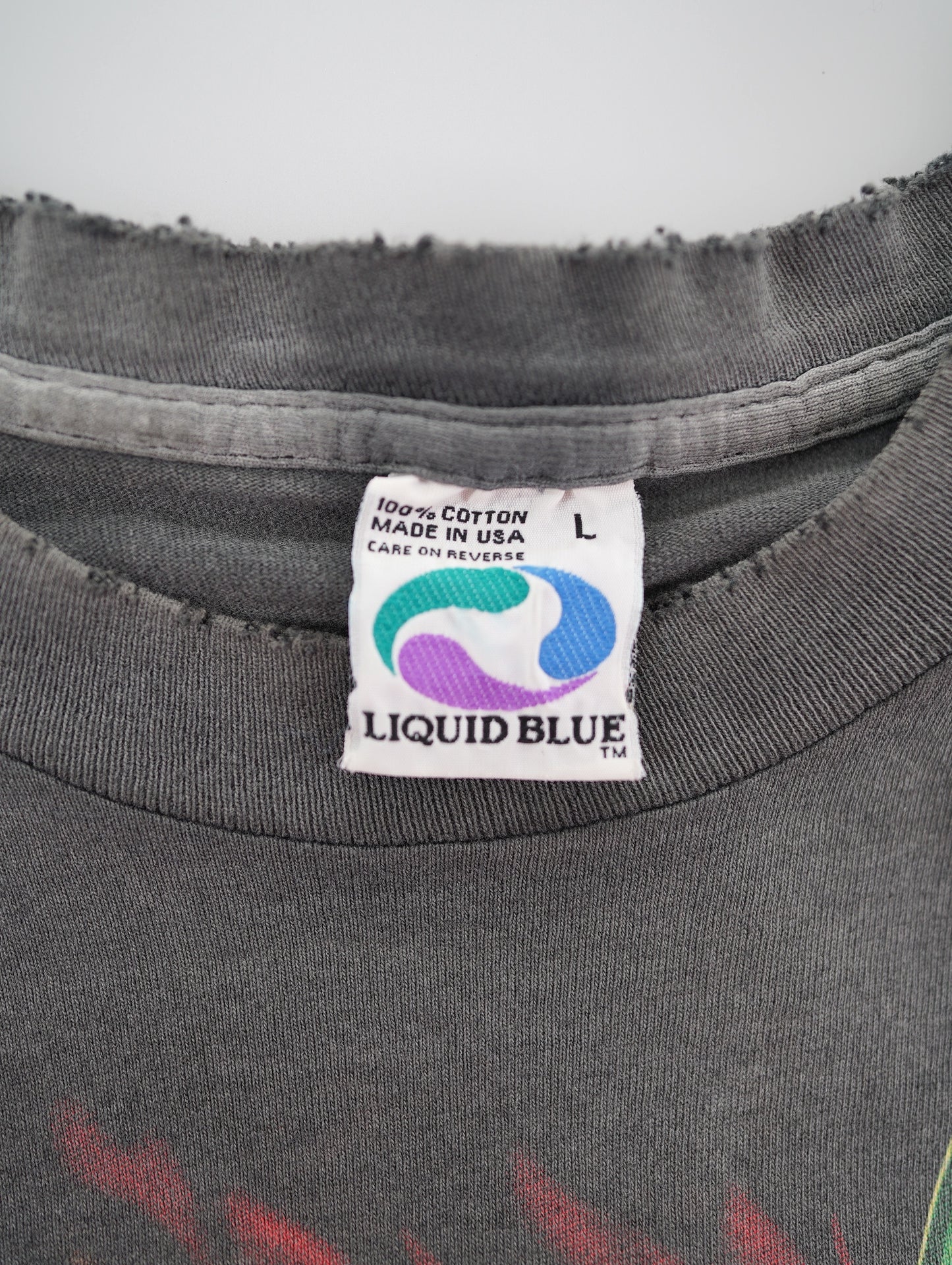 90s LIQUID BLUE dragon tee