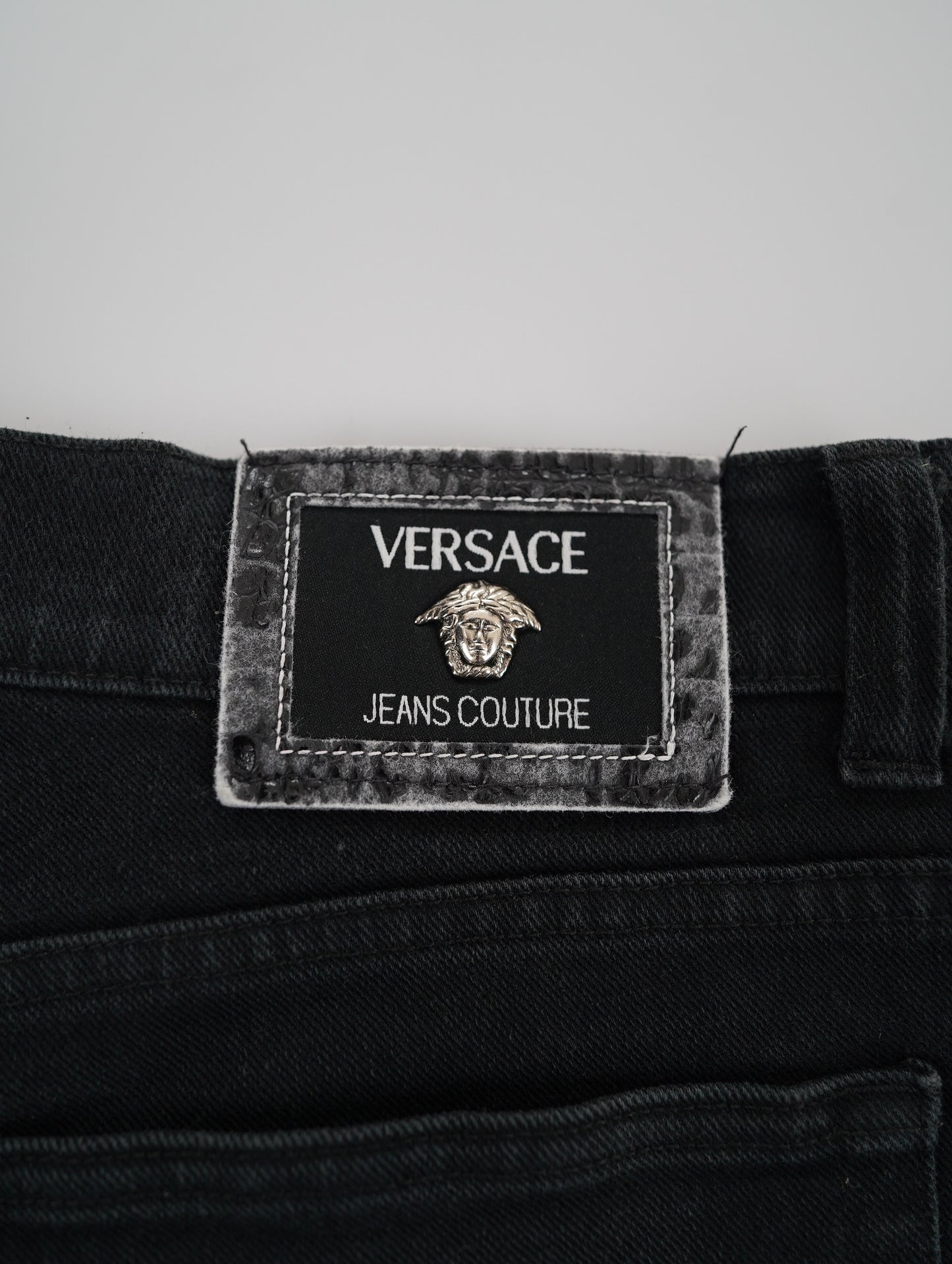 VERSACE denim pants