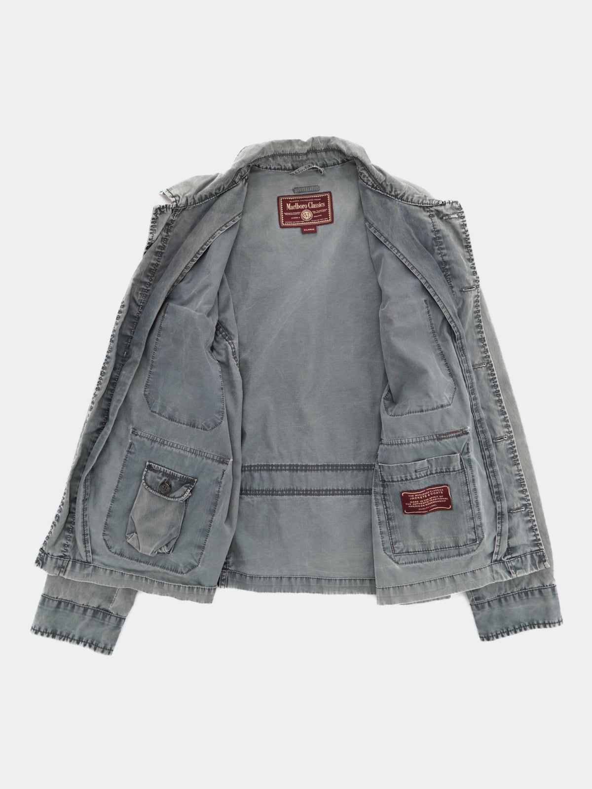 90s Marlboro denim jacket