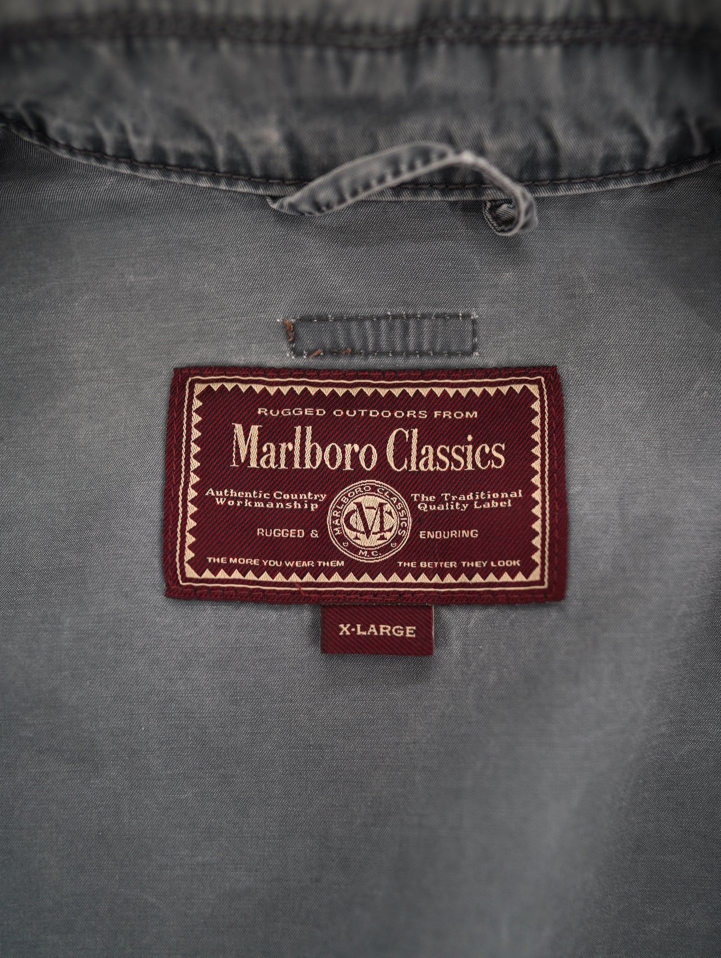 90s Marlboro denim jacket