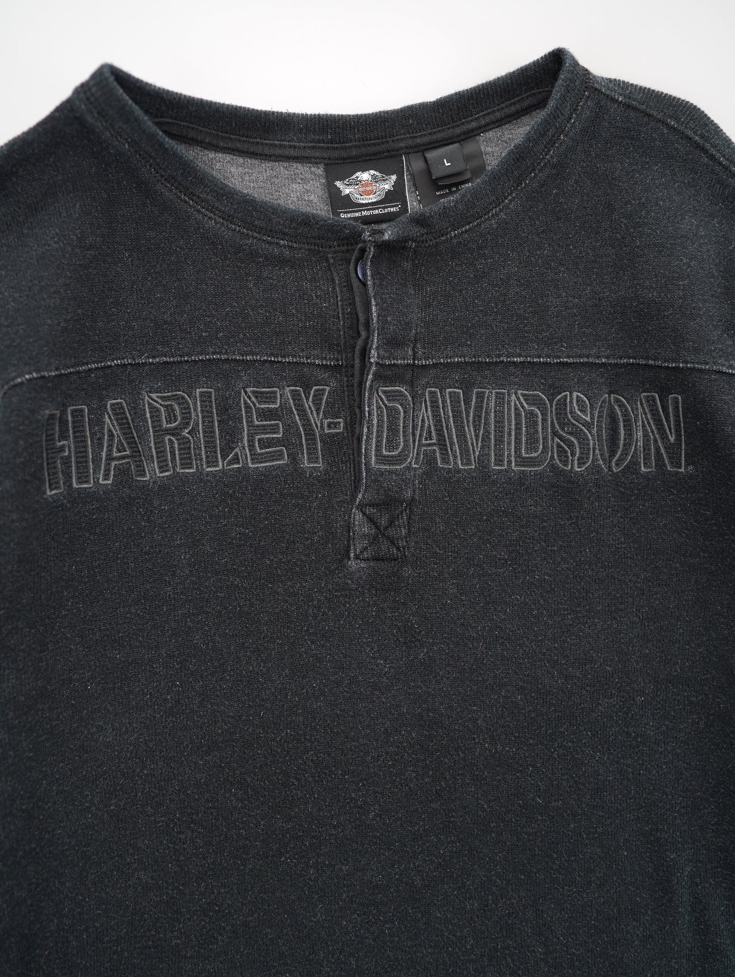 HARLEY DAVIDSON henry neck long tee