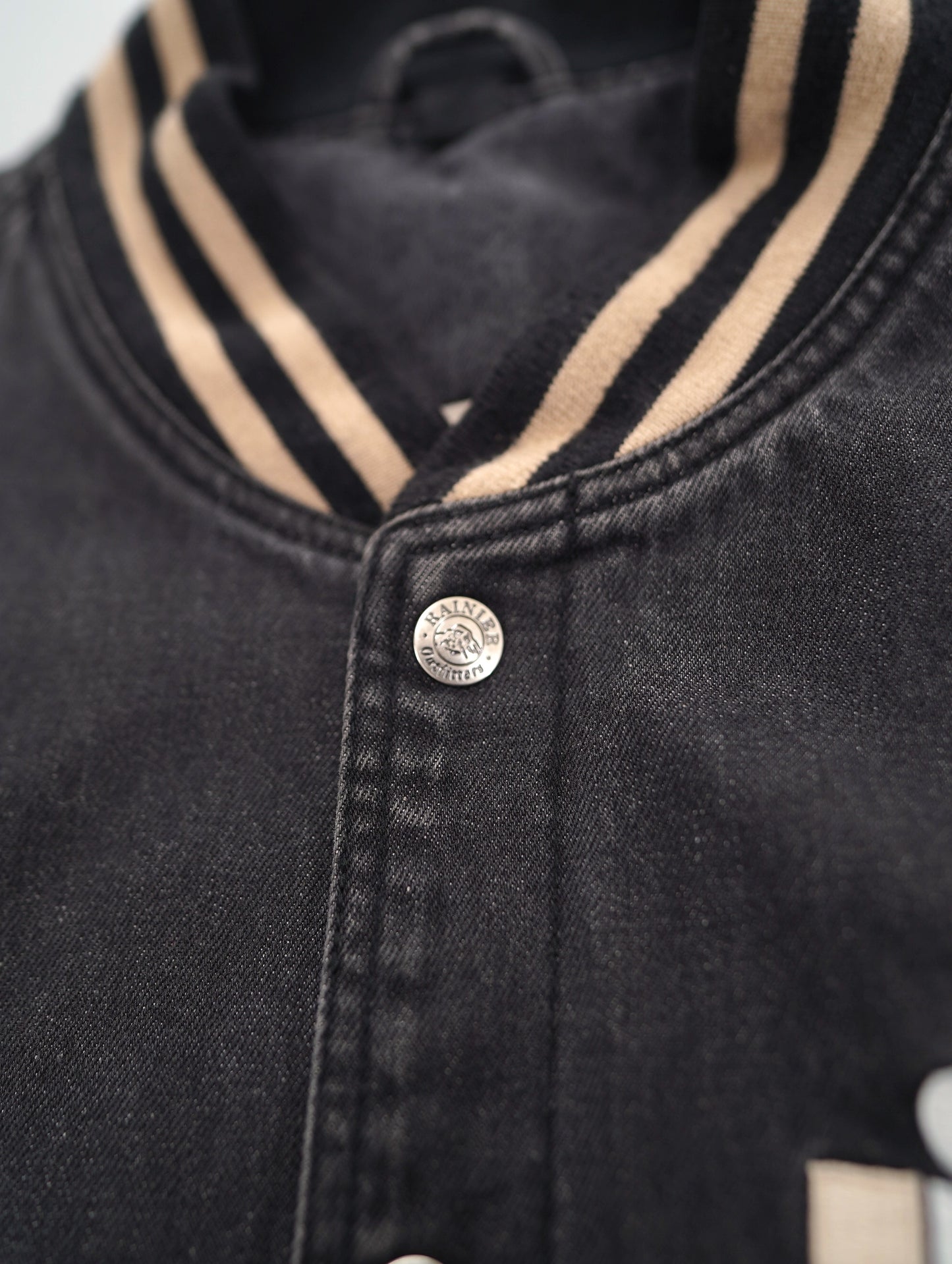 denim stadium jacket