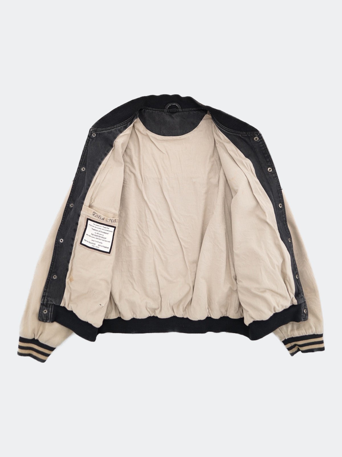 denim stadium jacket