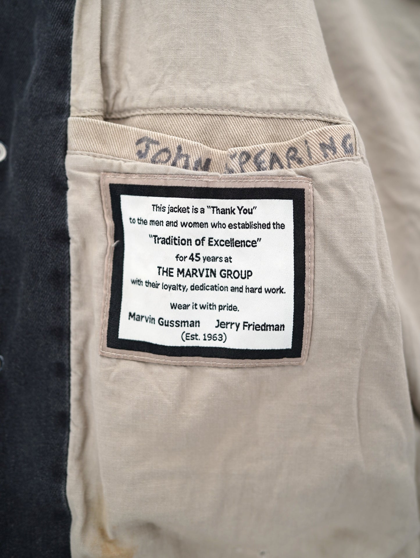 denim stadium jacket