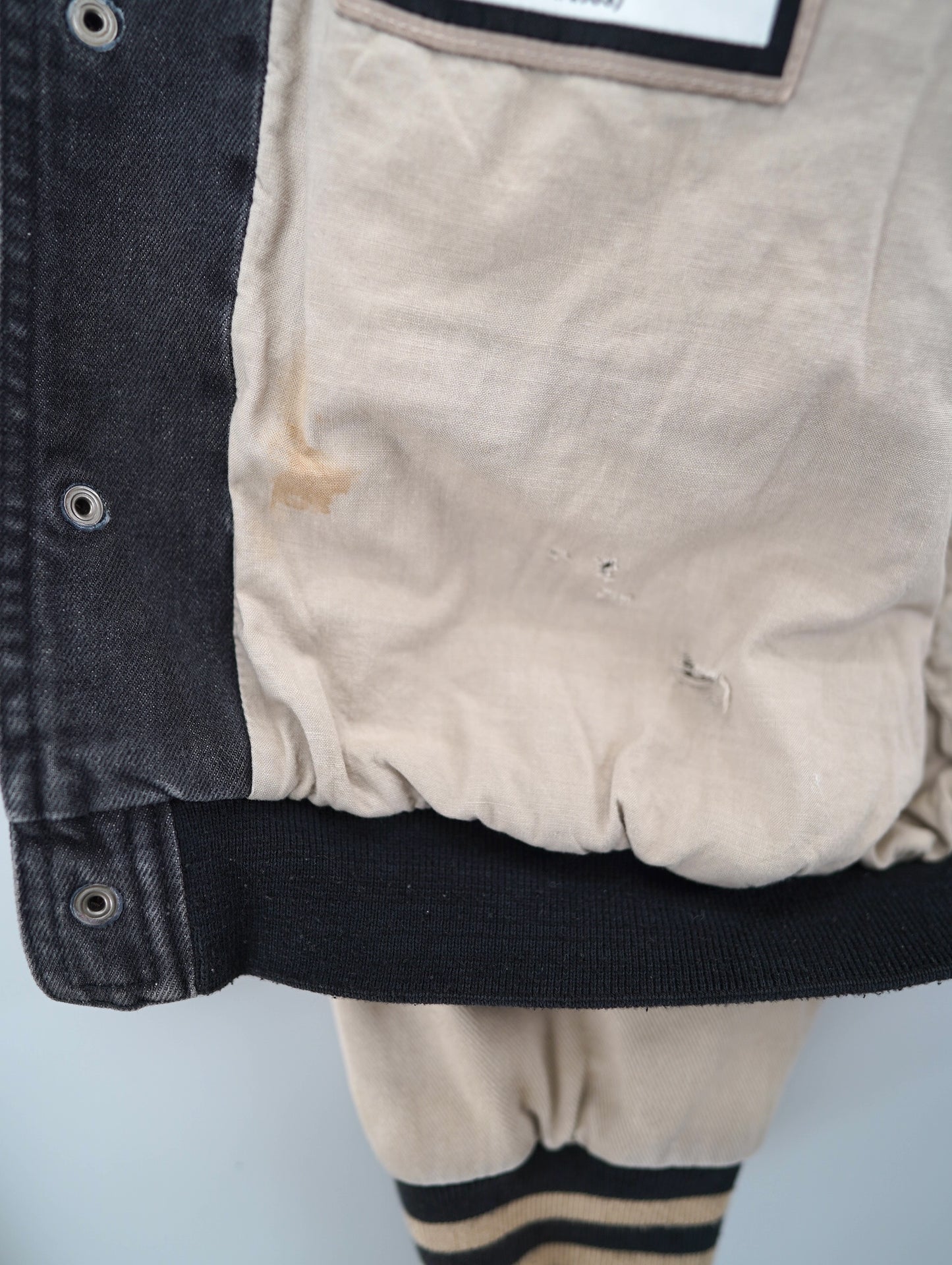 denim stadium jacket