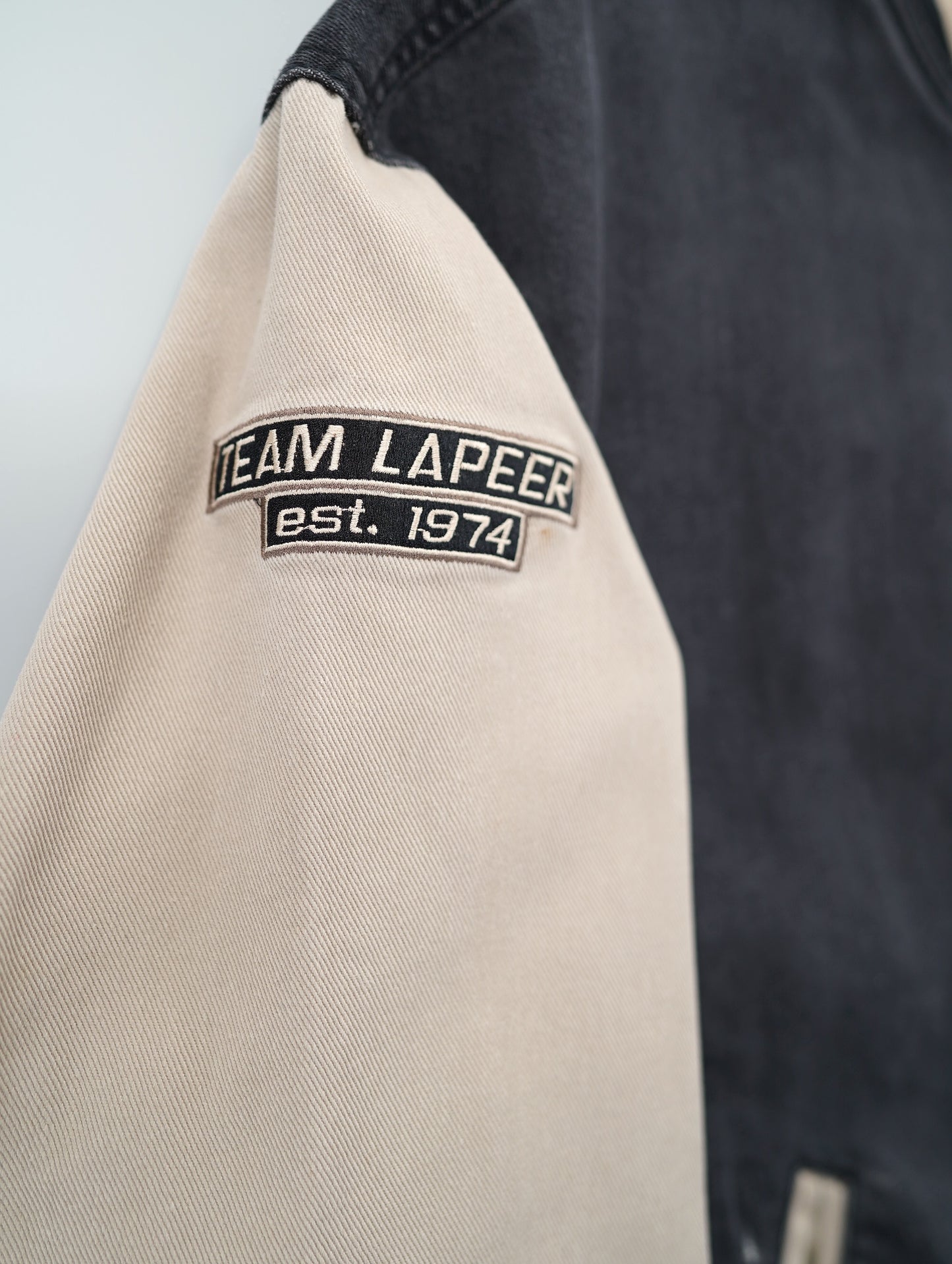 denim stadium jacket