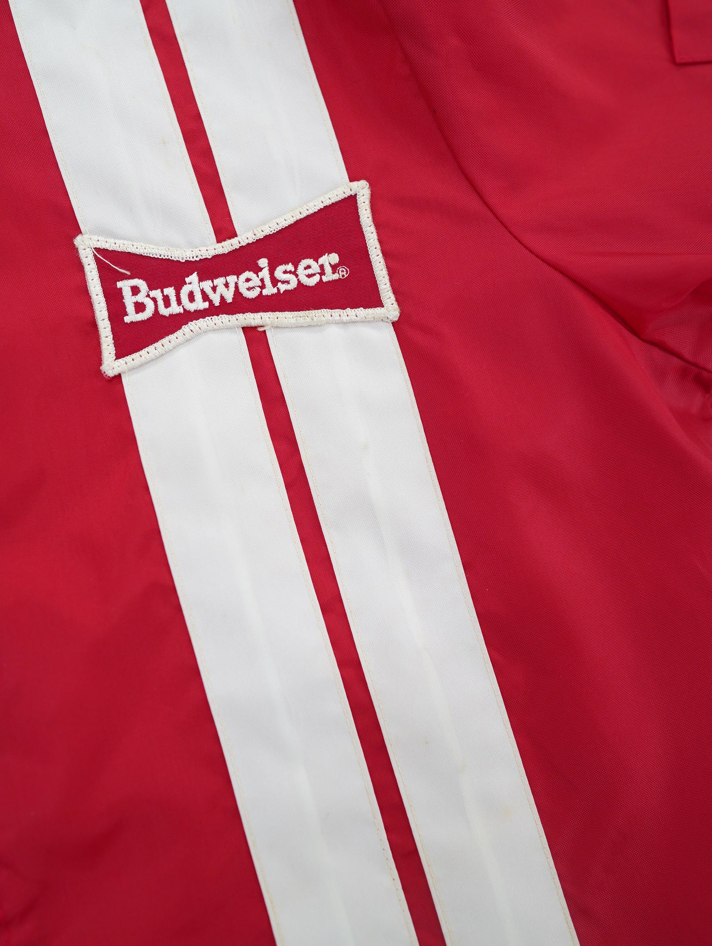 70s Budweiser racing nylon jacket