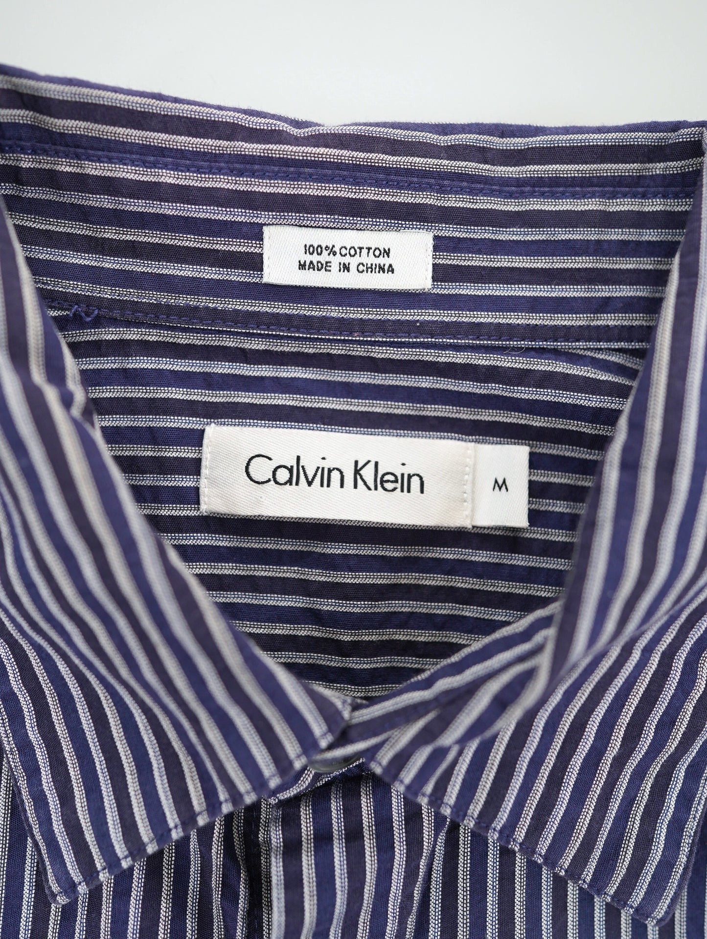 Calvin Klein stripe Double cuffs shirt