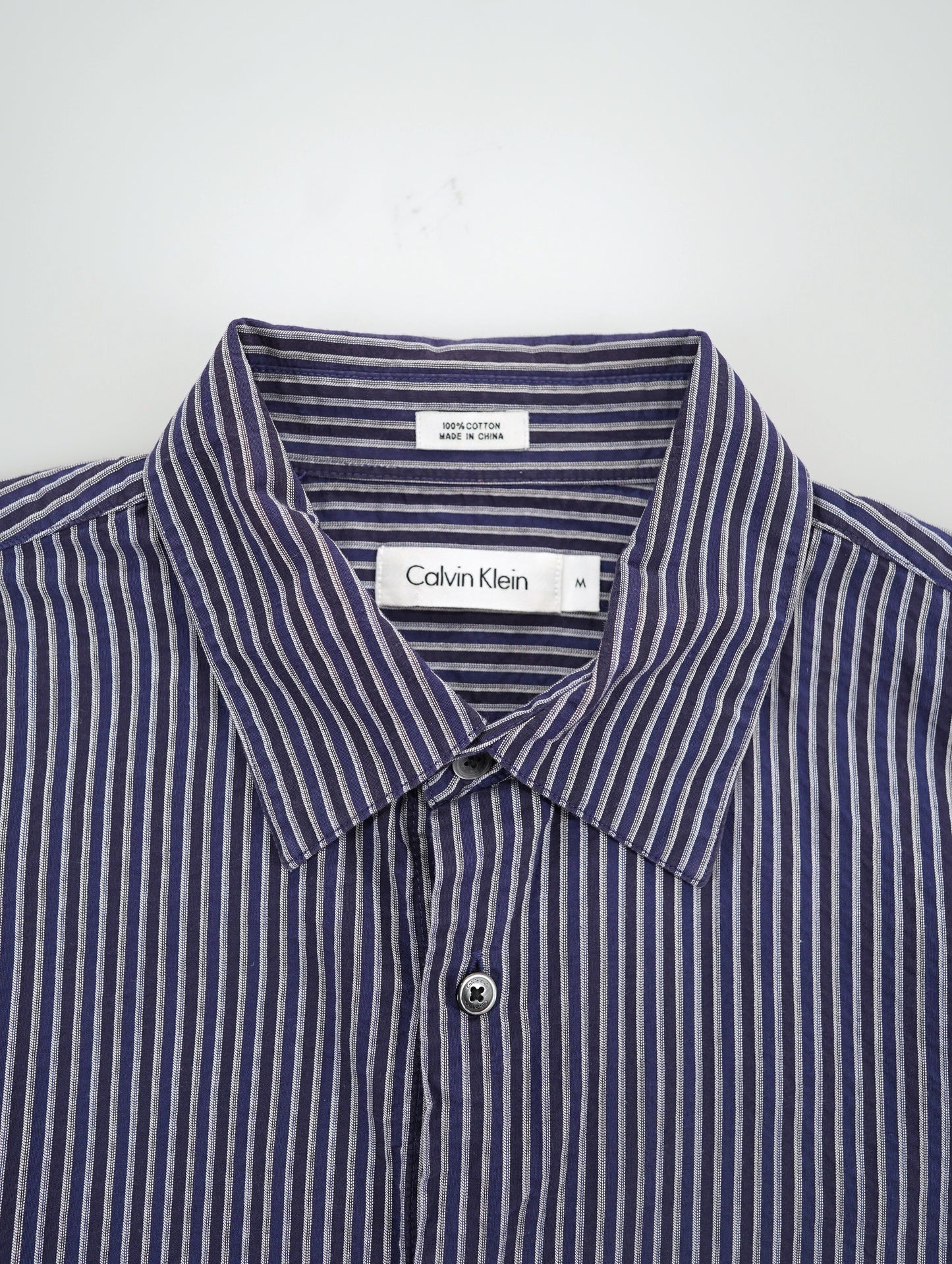 Calvin Klein stripe Double cuffs shirt